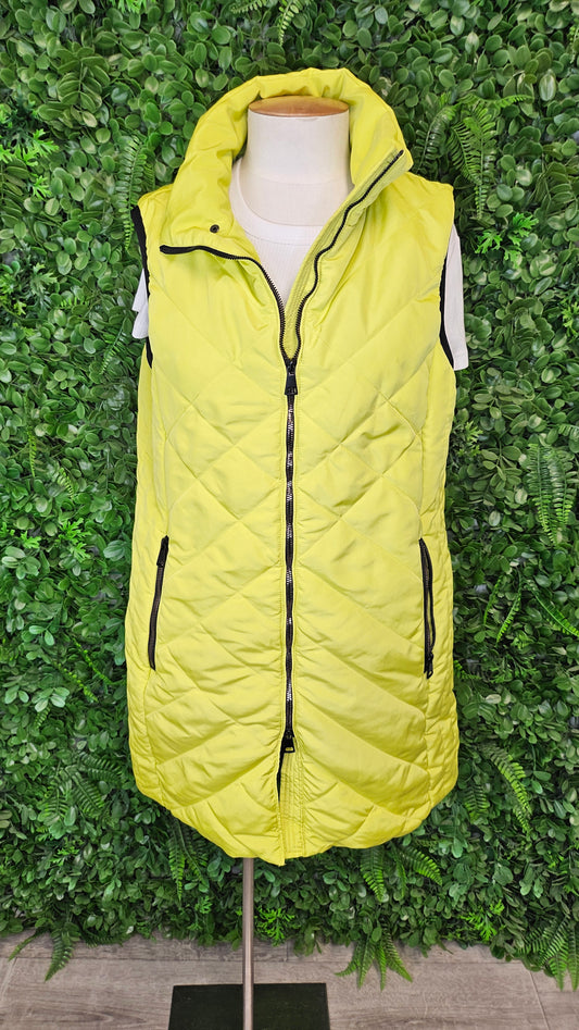 Verge Lime Sleeveless Vest (12)