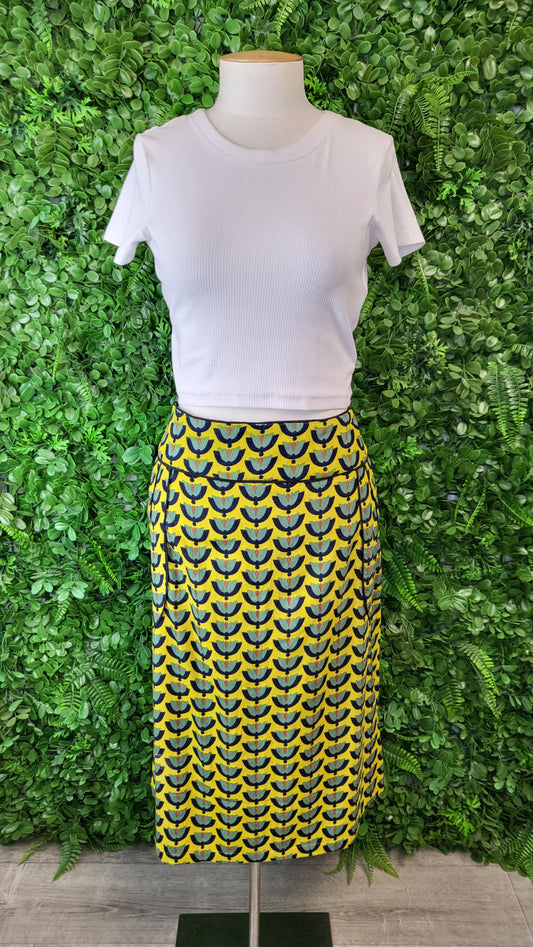 Karma East Print Retro Skirt (20)