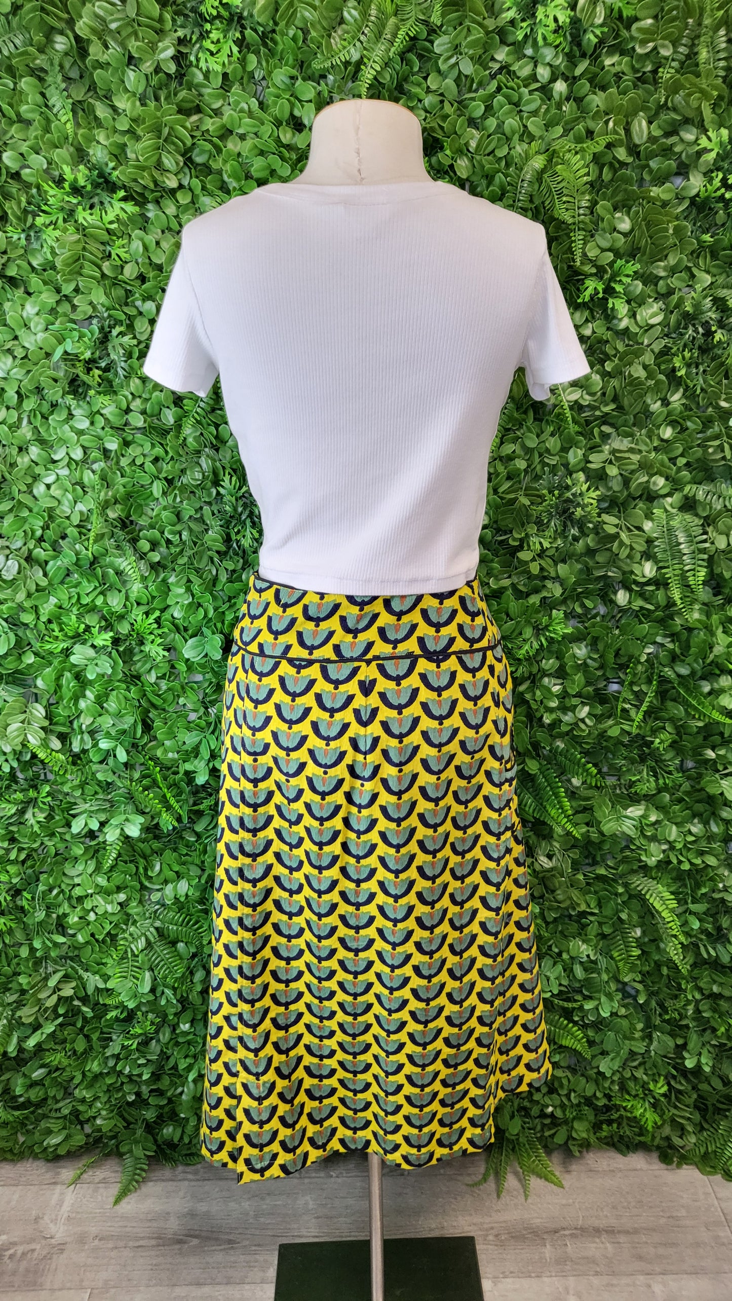 Karma East Print Retro Skirt (20)