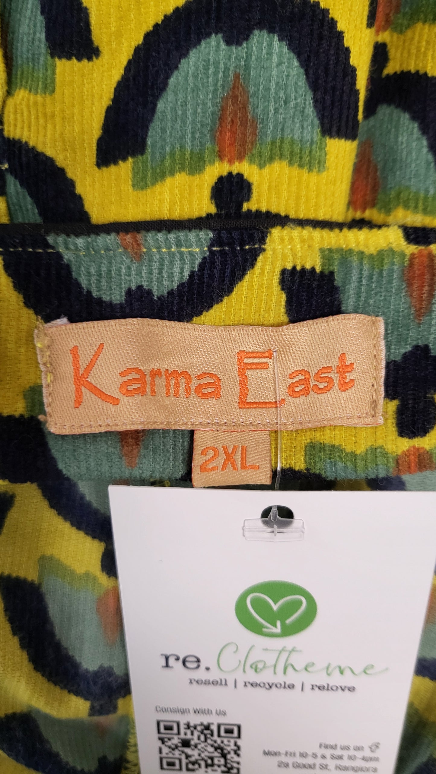 Karma East Print Retro Skirt (20)