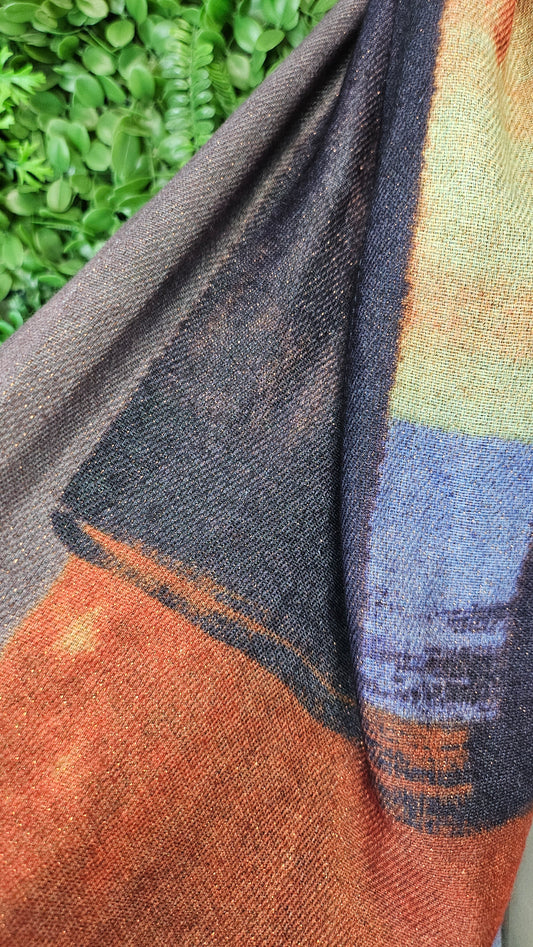I Love My Scarf Multi Cashmere Scarf