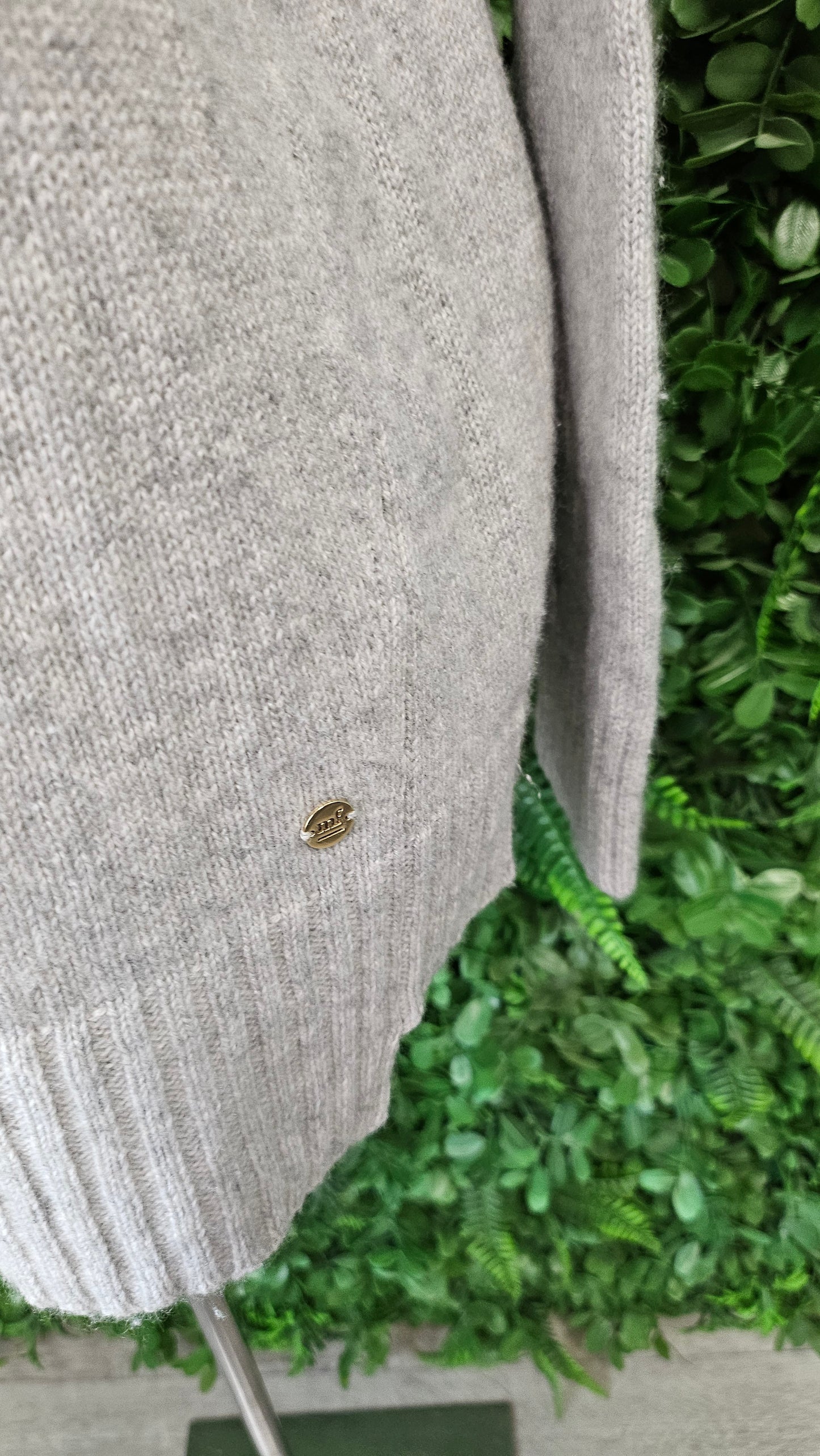 Mia Fratino Grey Cashmere Jumper (8-10)