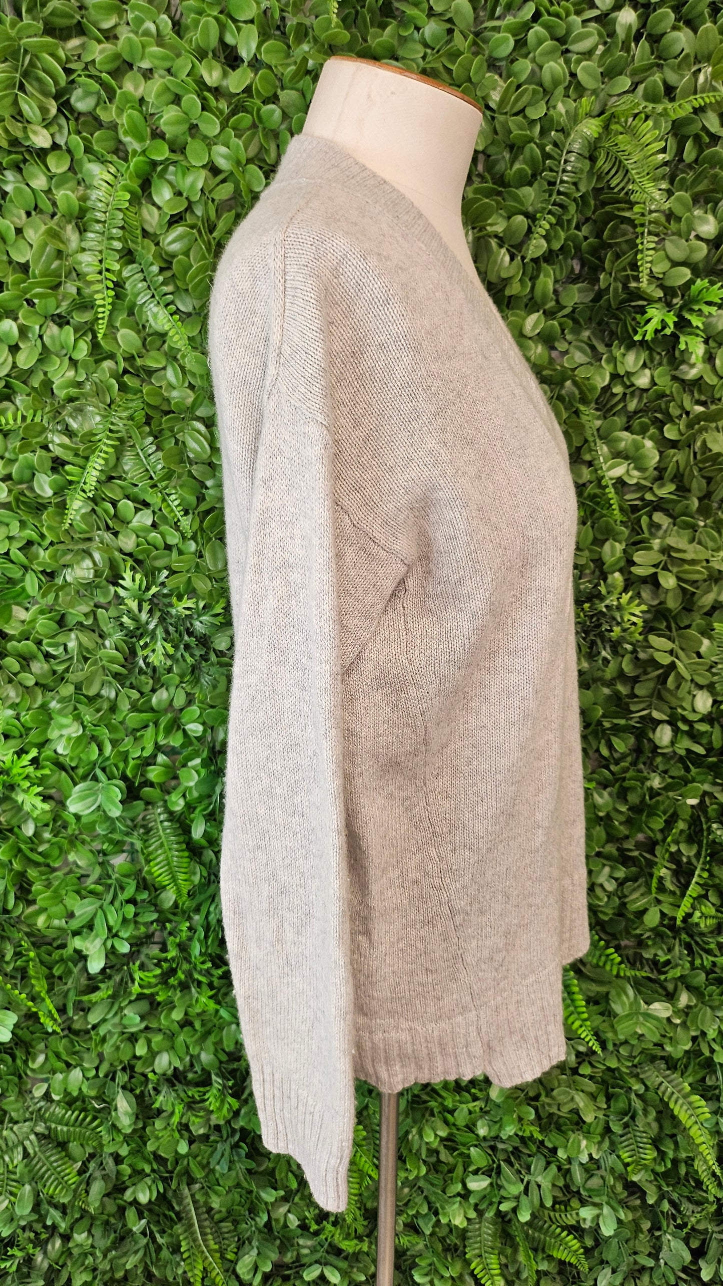 Mia Fratino Grey Cashmere Jumper (8-10)