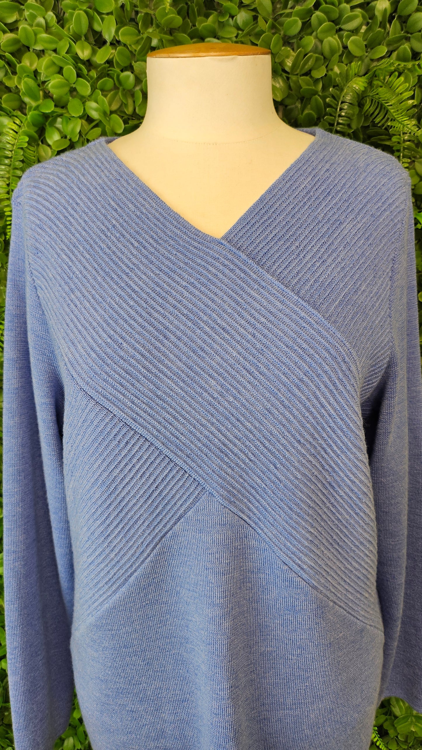 Royal Merino Cornflower Merino Knit (12-14)