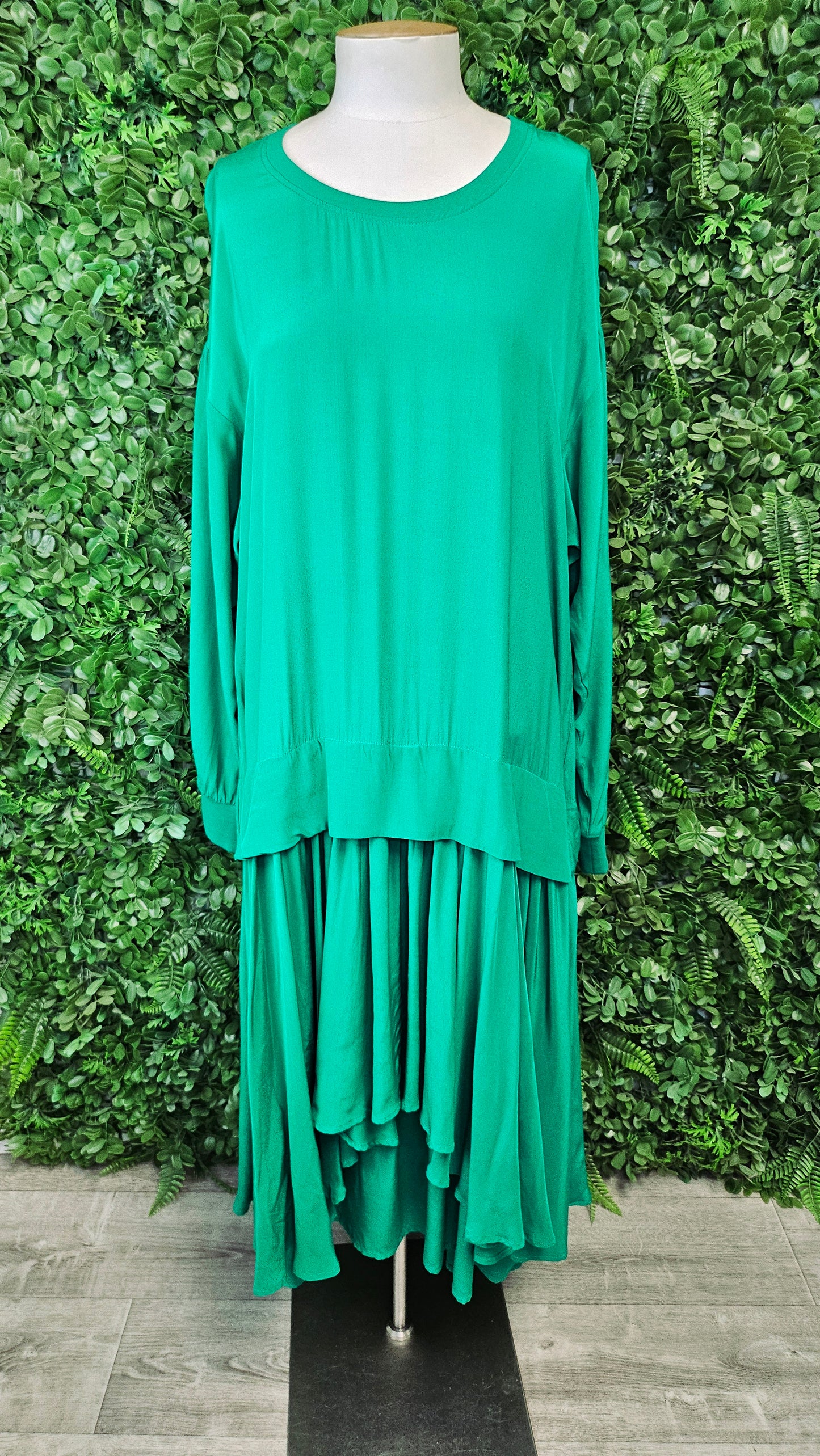Curate Emerald Green All You Need Dress (16)