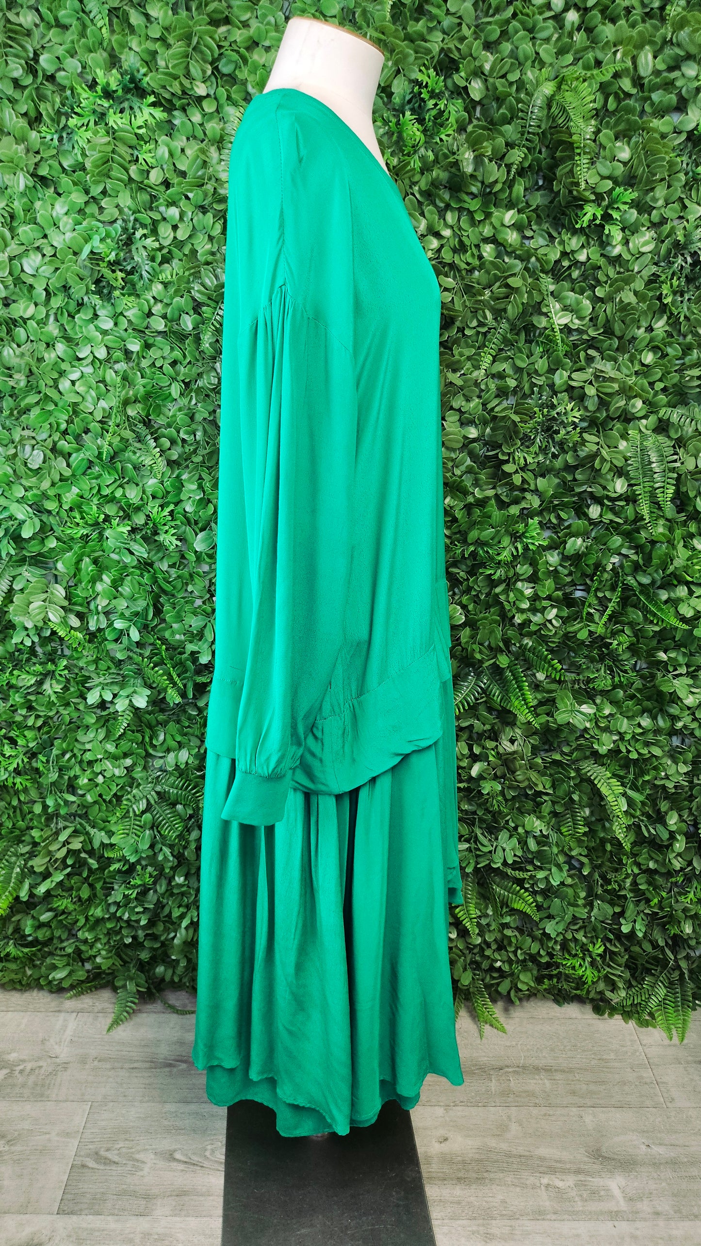 Curate Emerald Green All You Need Dress (16)