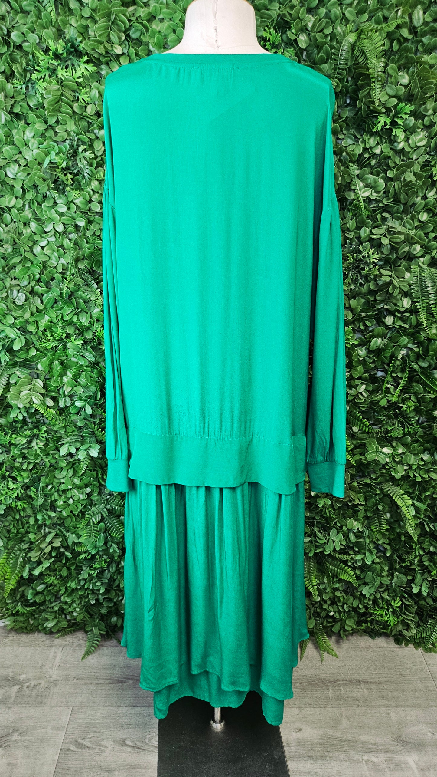 Curate Emerald Green All You Need Dress (16)