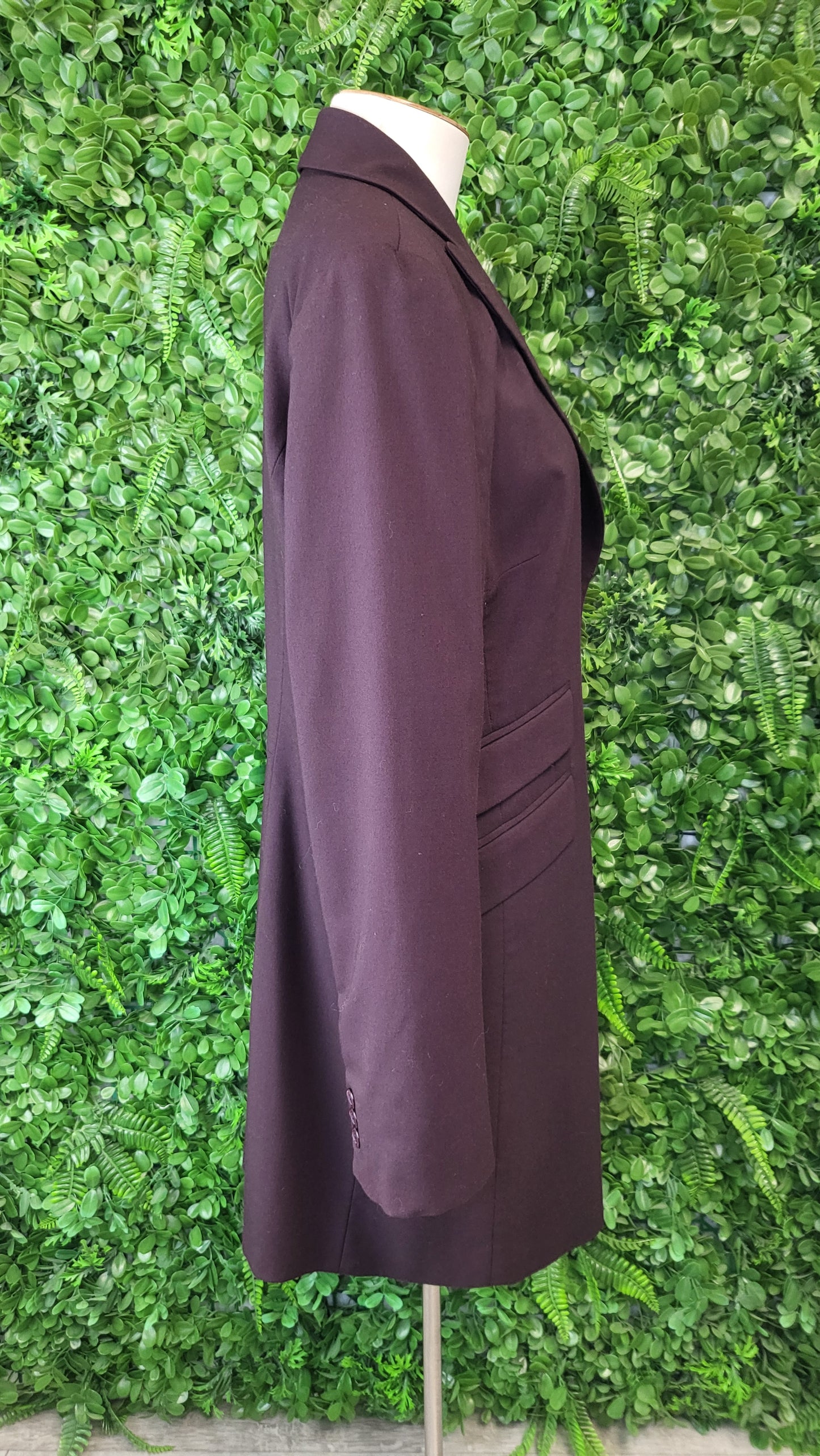 Veronika Maine Plum Longline Blazer (12)