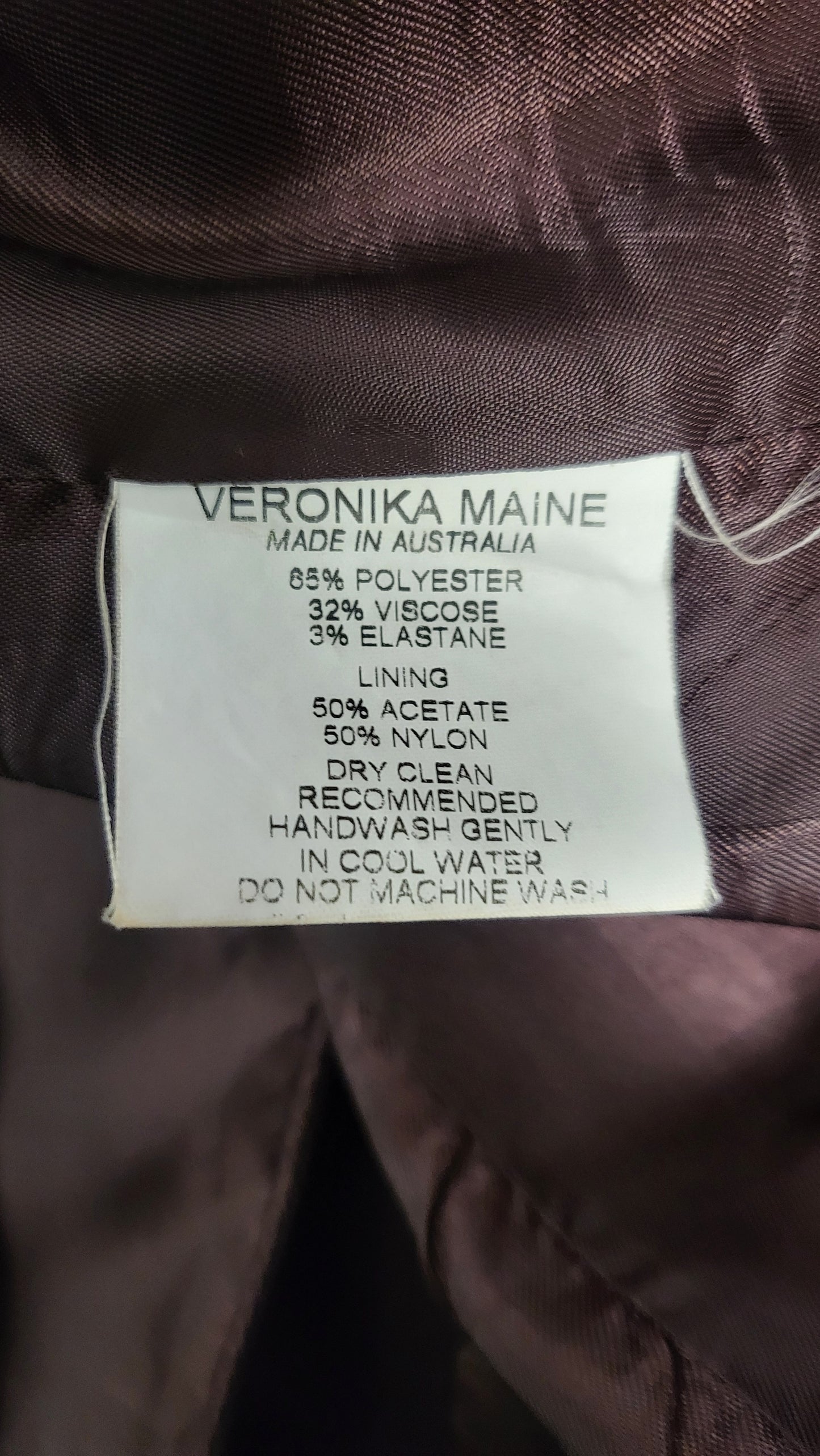 Veronika Maine Plum Longline Blazer (12)
