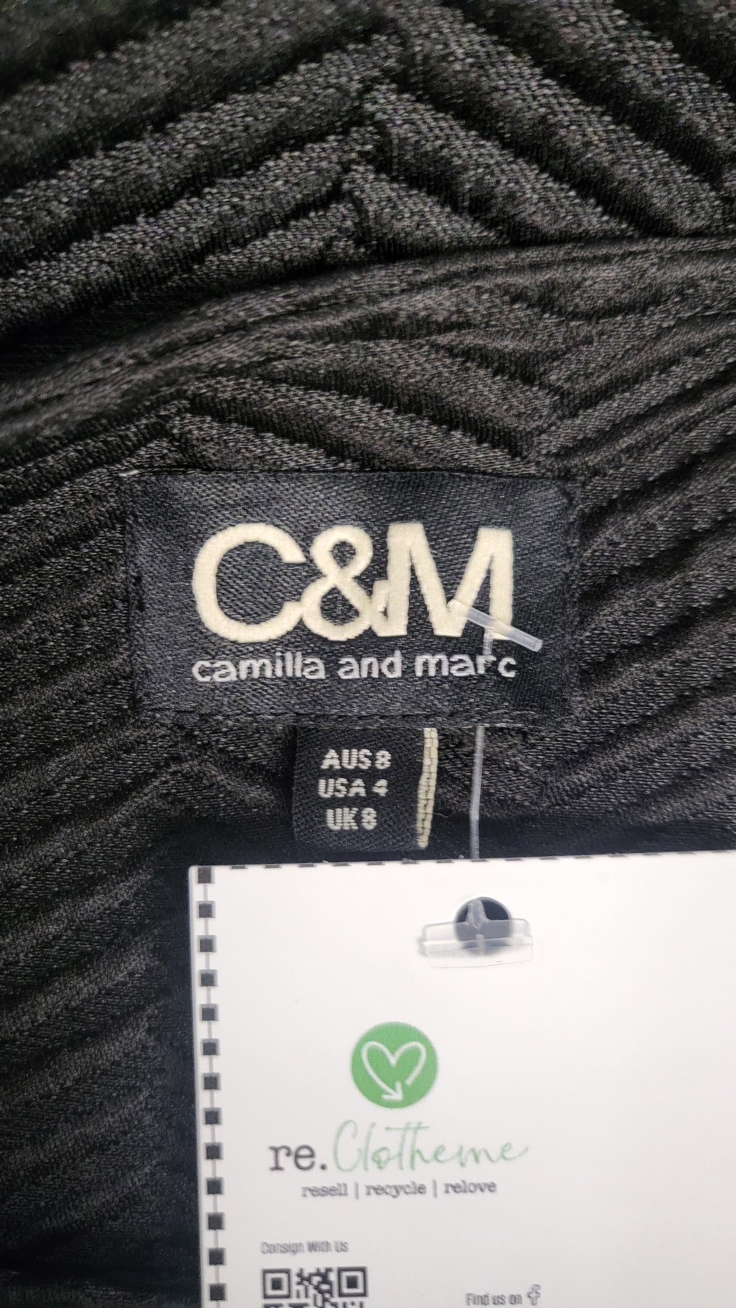 Camilla and Marc Black Duke Coat (8)