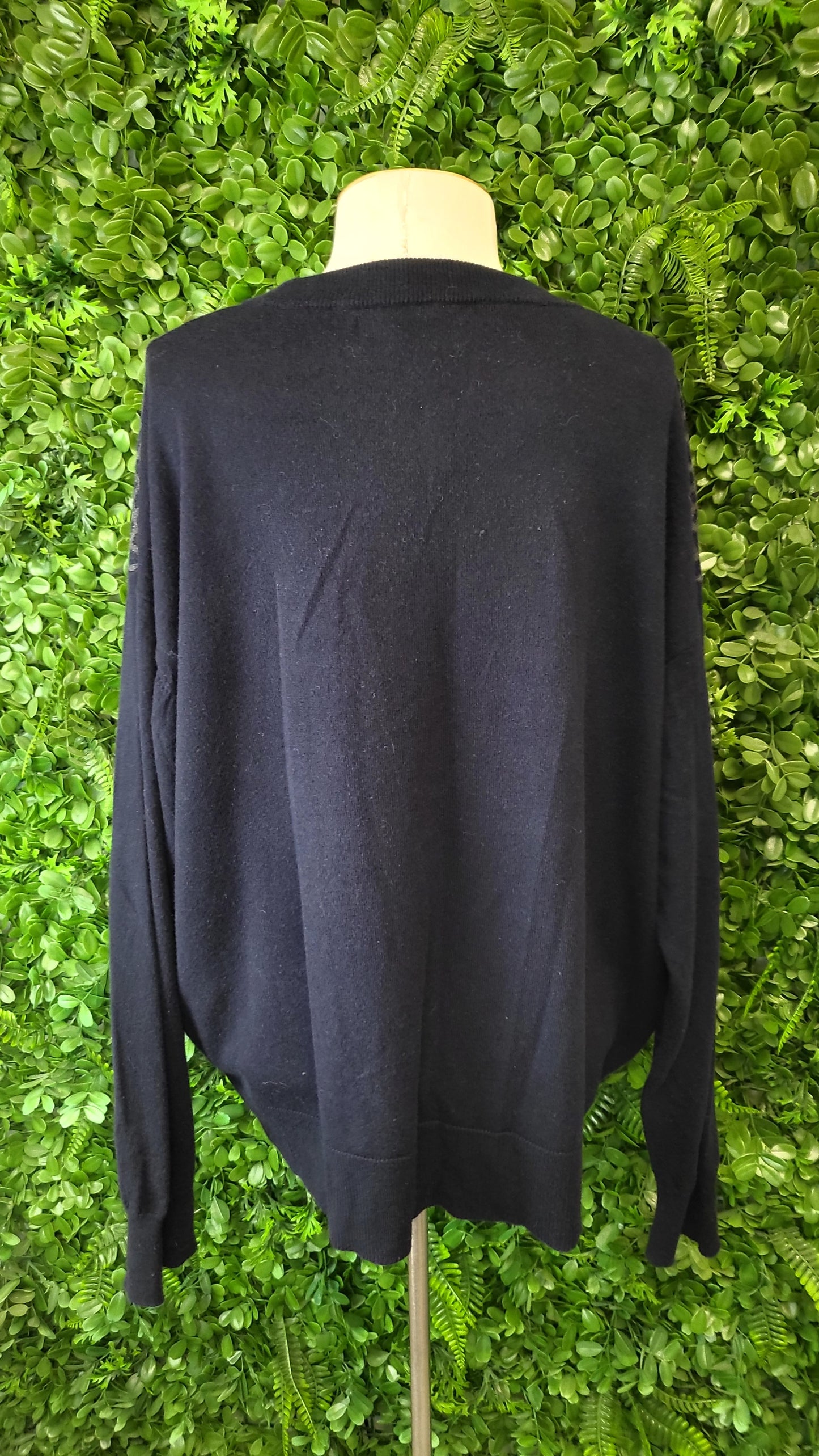 NON Blue Print Merino Blend Knit (14)