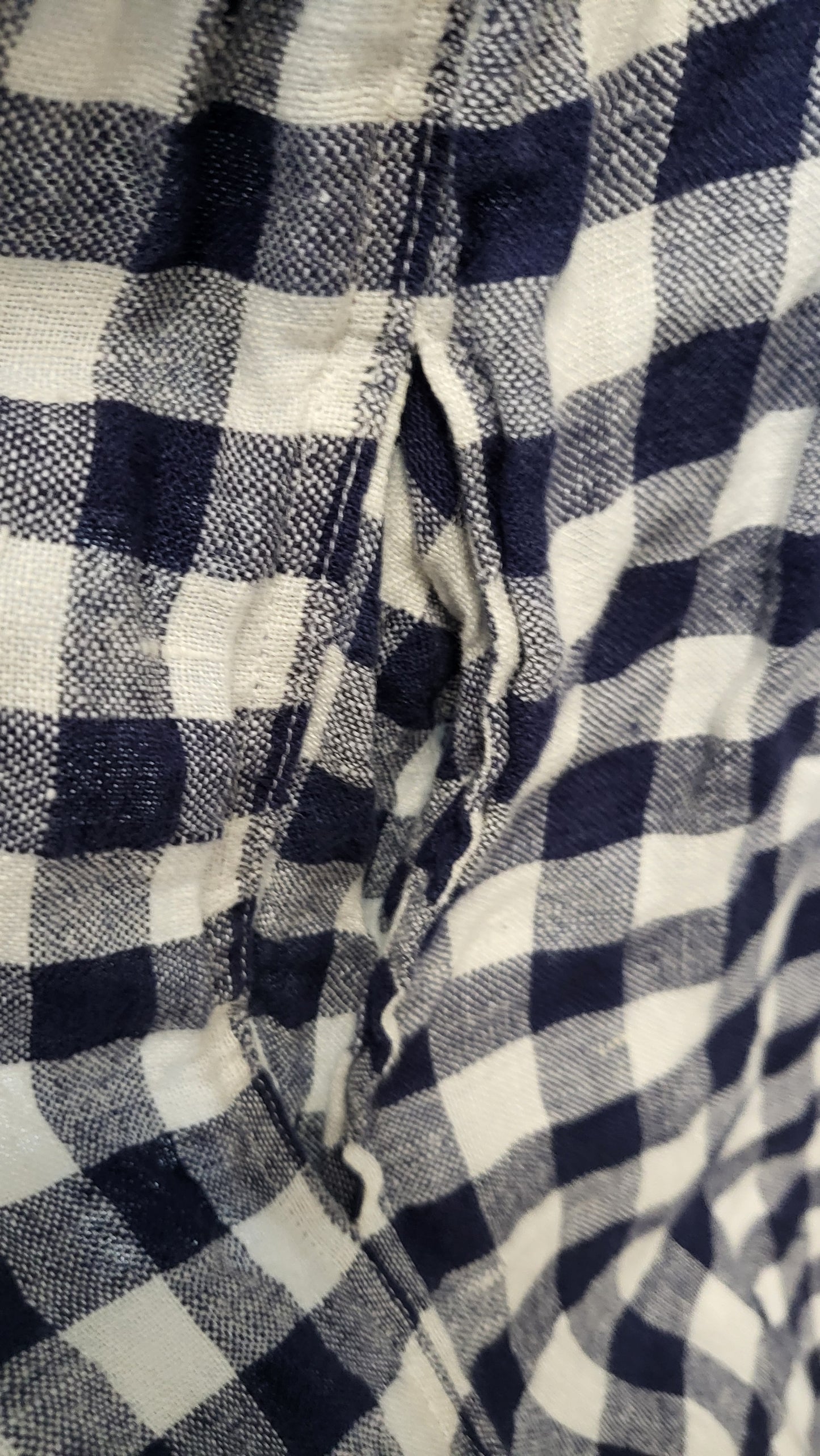 Meg By Design Gingham Linen Dress (16)