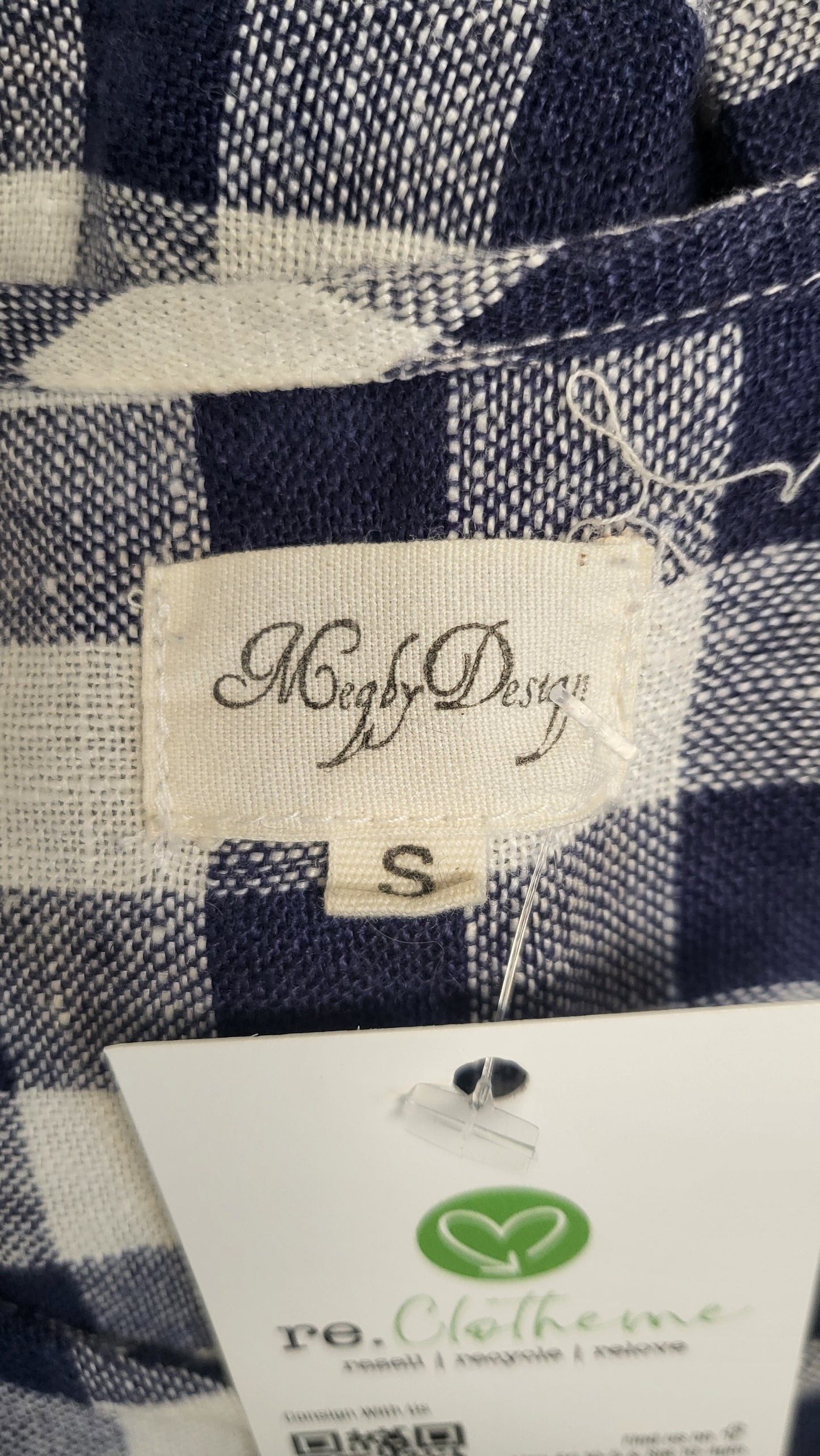 Meg By Design Gingham Linen Dress (16)