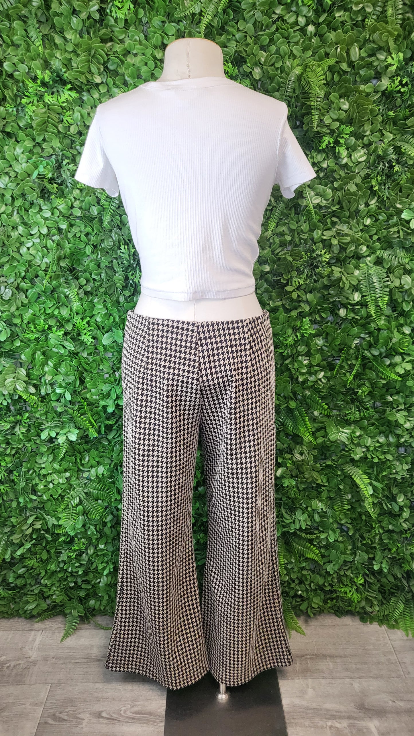 Storm Herringbone Flare Pant (10)