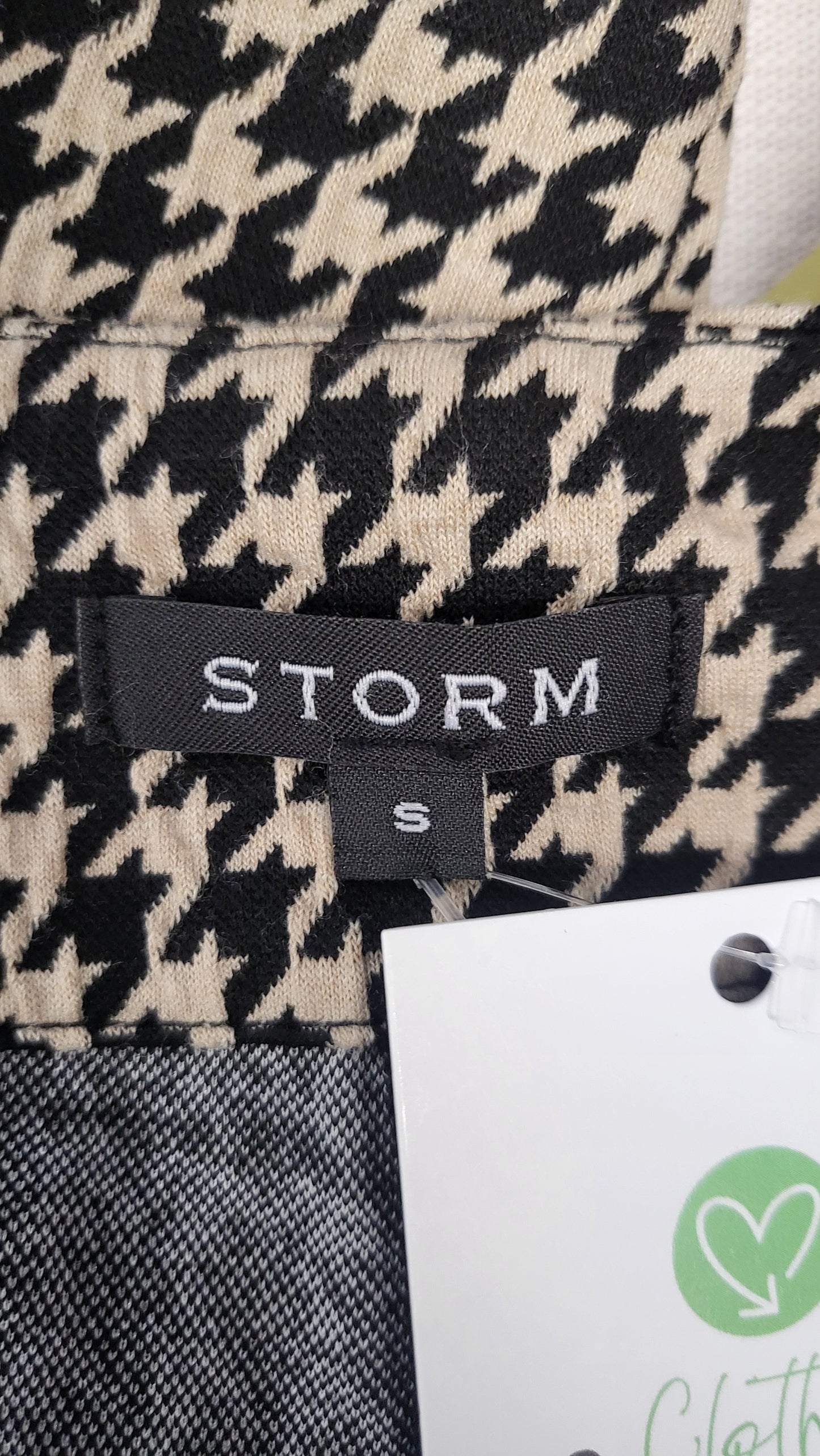 Storm Herringbone Flare Pant (10)