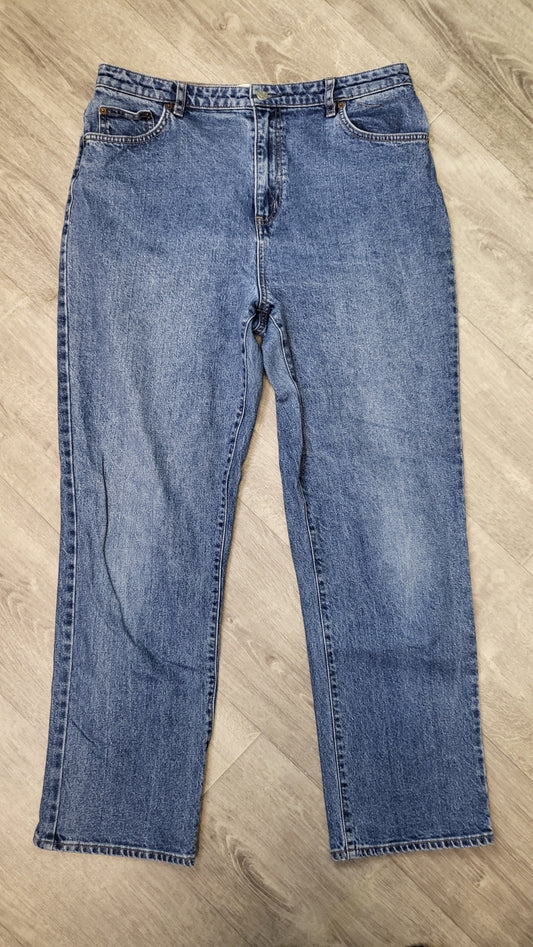 Riders Washed Ink Hi Straight Leg Jeans (16)