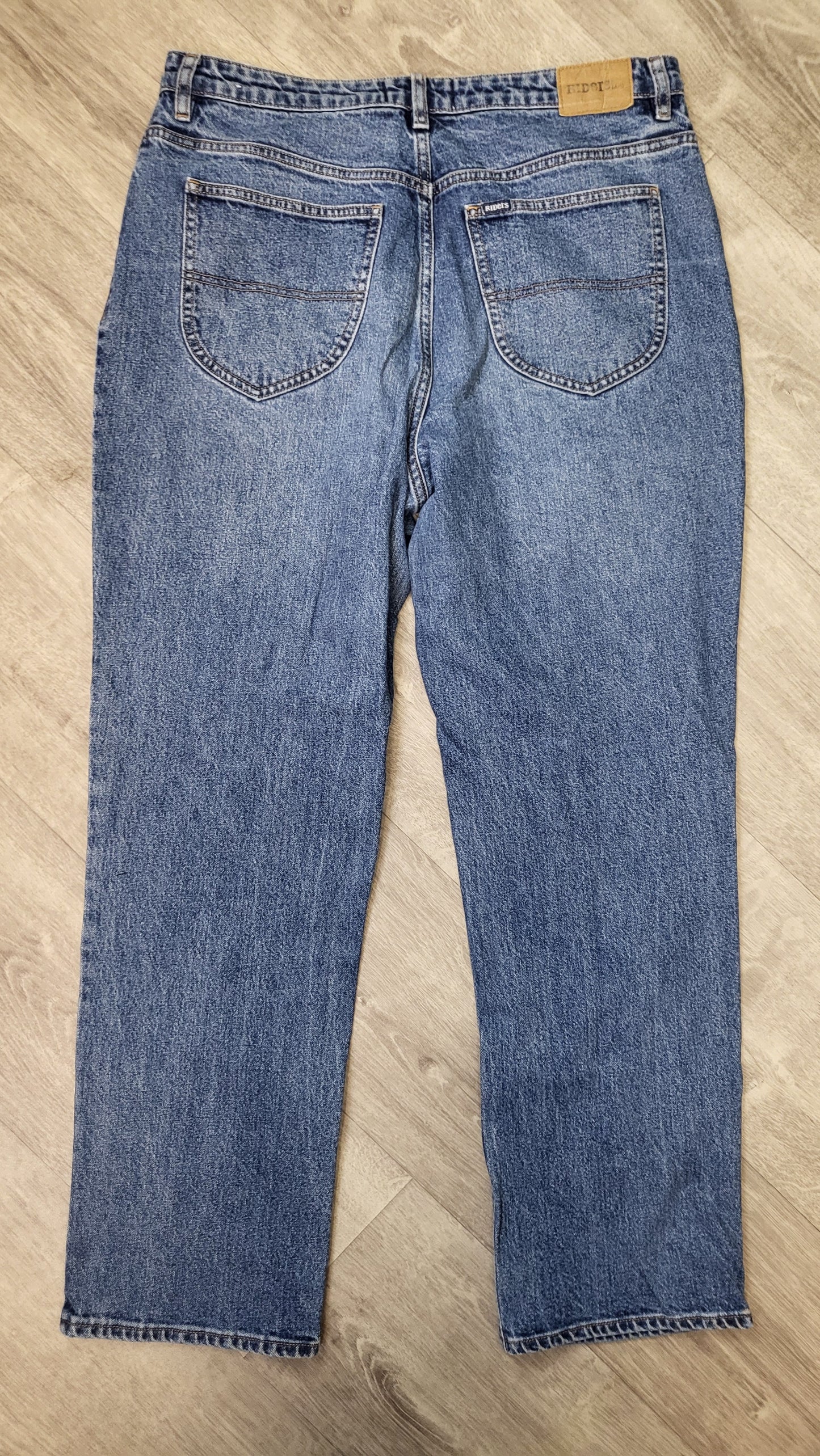 Riders Washed Ink Hi Straight Leg Jeans (16)