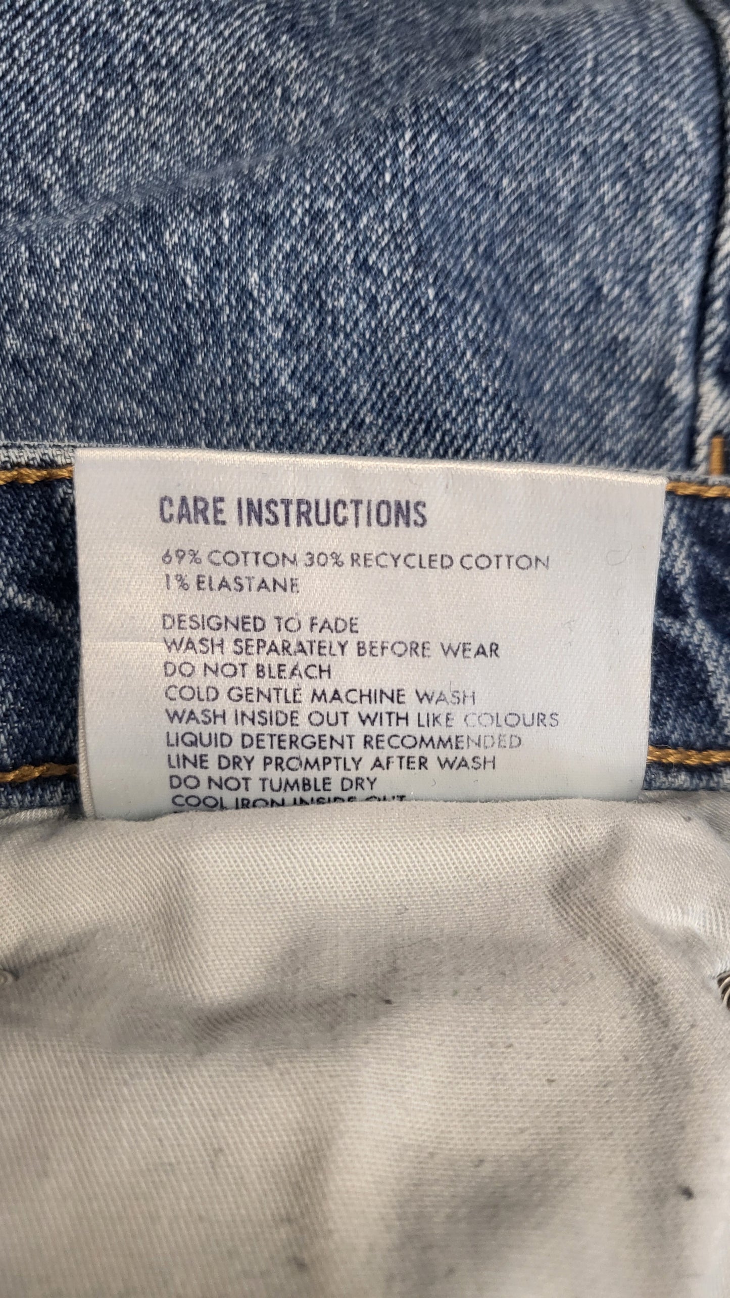 Riders Washed Ink Hi Straight Leg Jeans (16)
