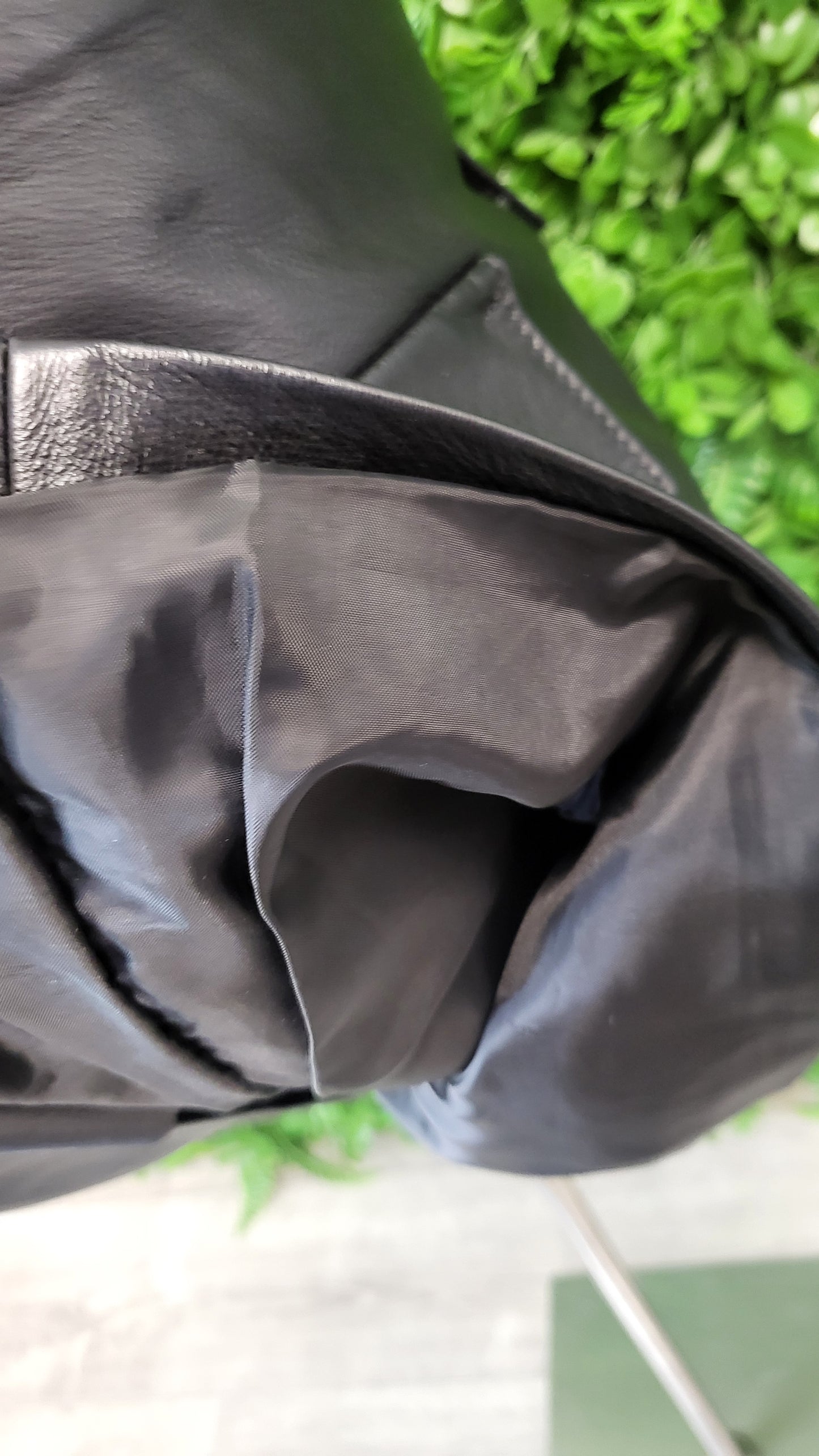 Redhead Black Leather Skirt (10)