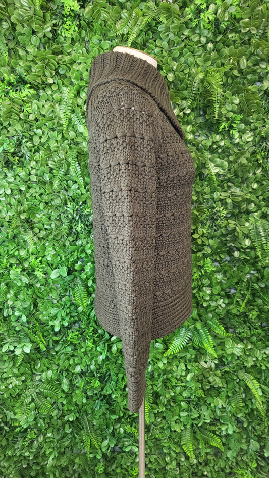 Ted Baker Khaki Wool Knit (10-12)