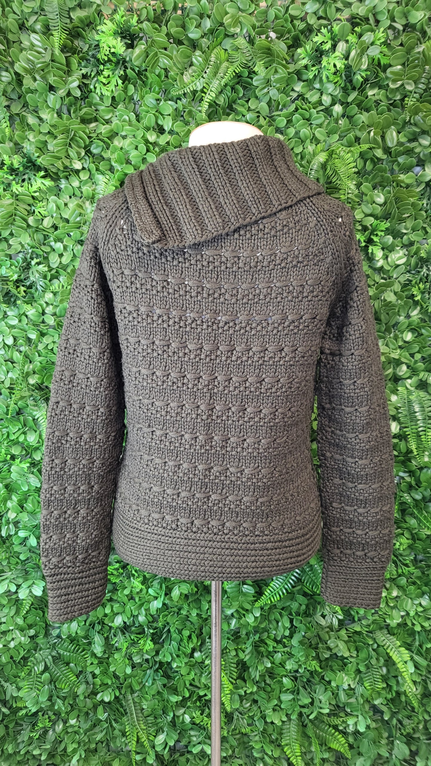 Ted Baker Khaki Wool Knit (10-12)