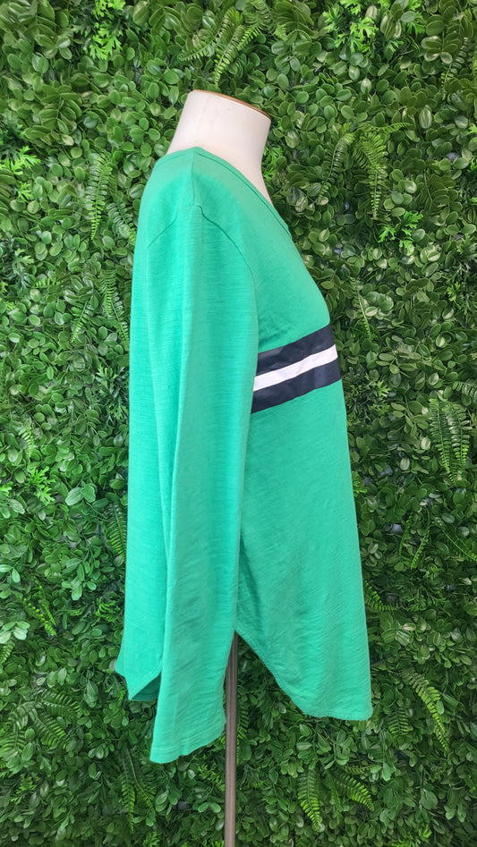 3rd Story Green Long Sleeve Top (10)