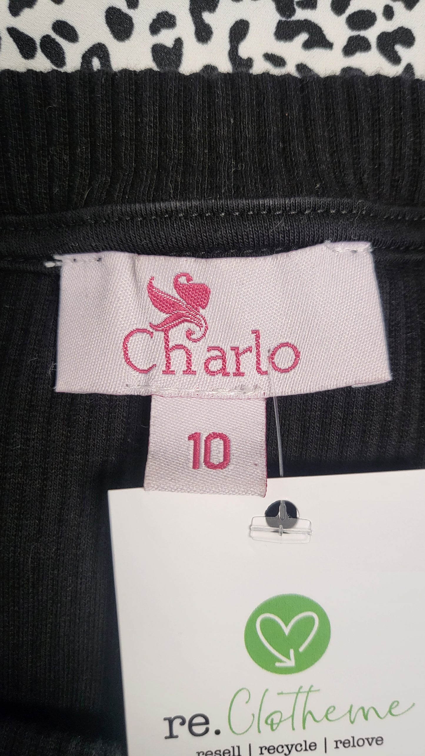 Charlo Animal Print Contrast Top (10)