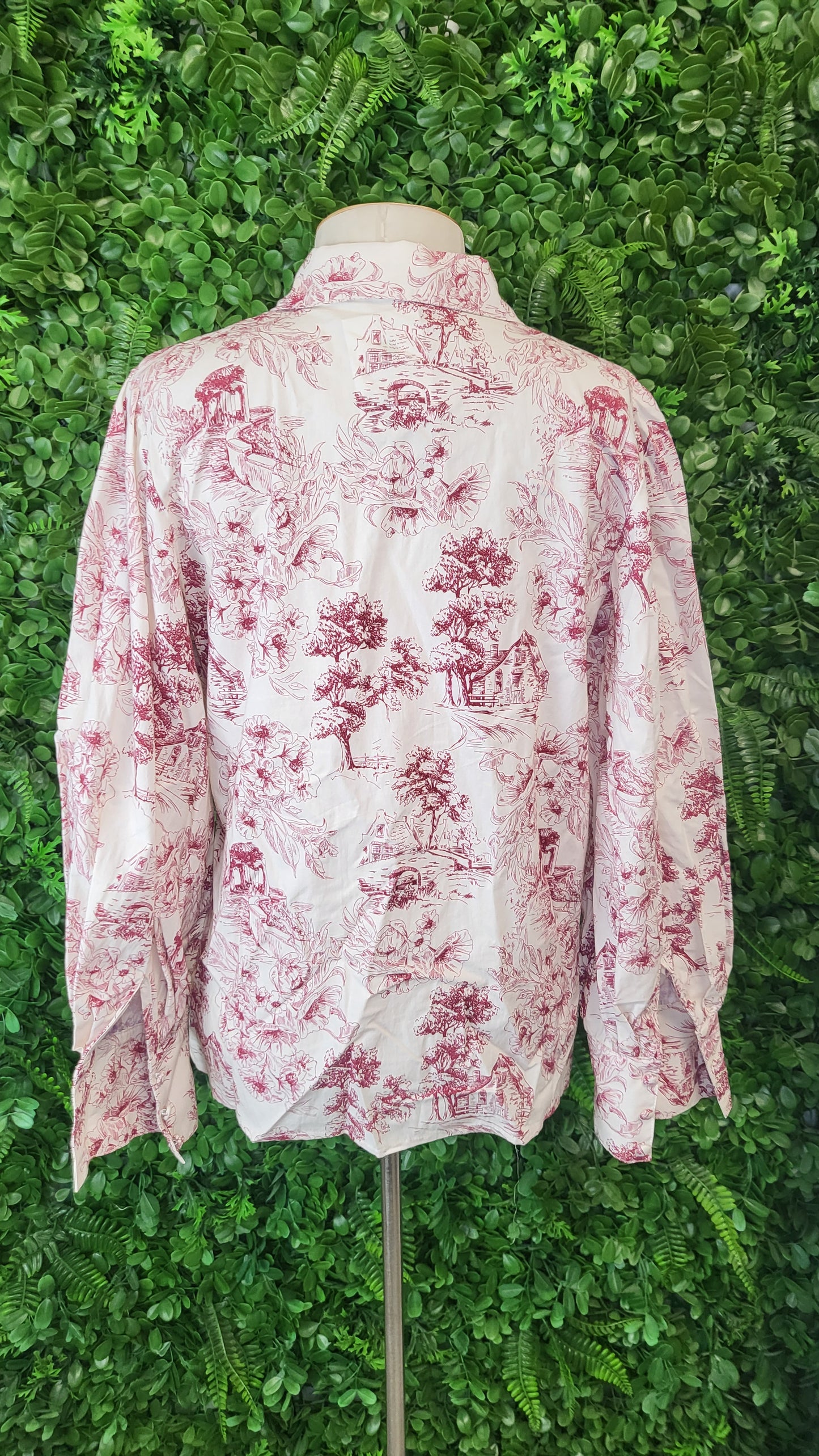 Amaya Toile Print Shirt (8)