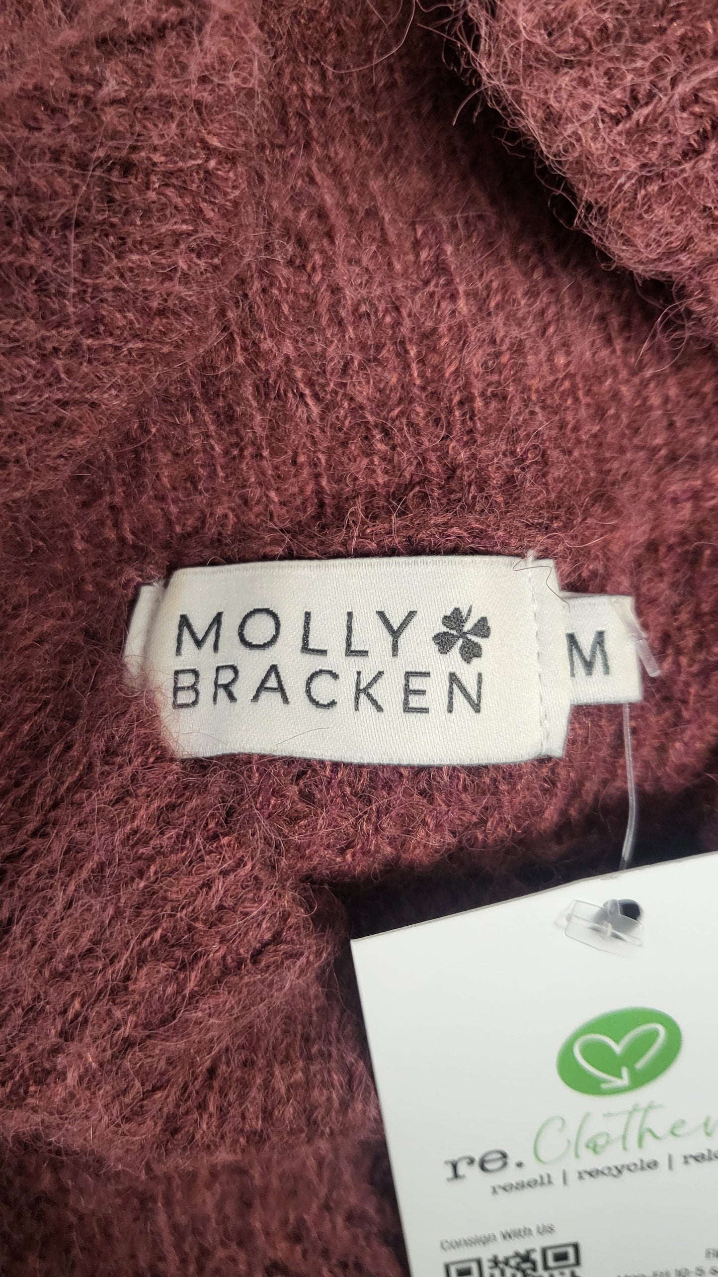 Molly Bracken Claret Crop Knit (10-12)