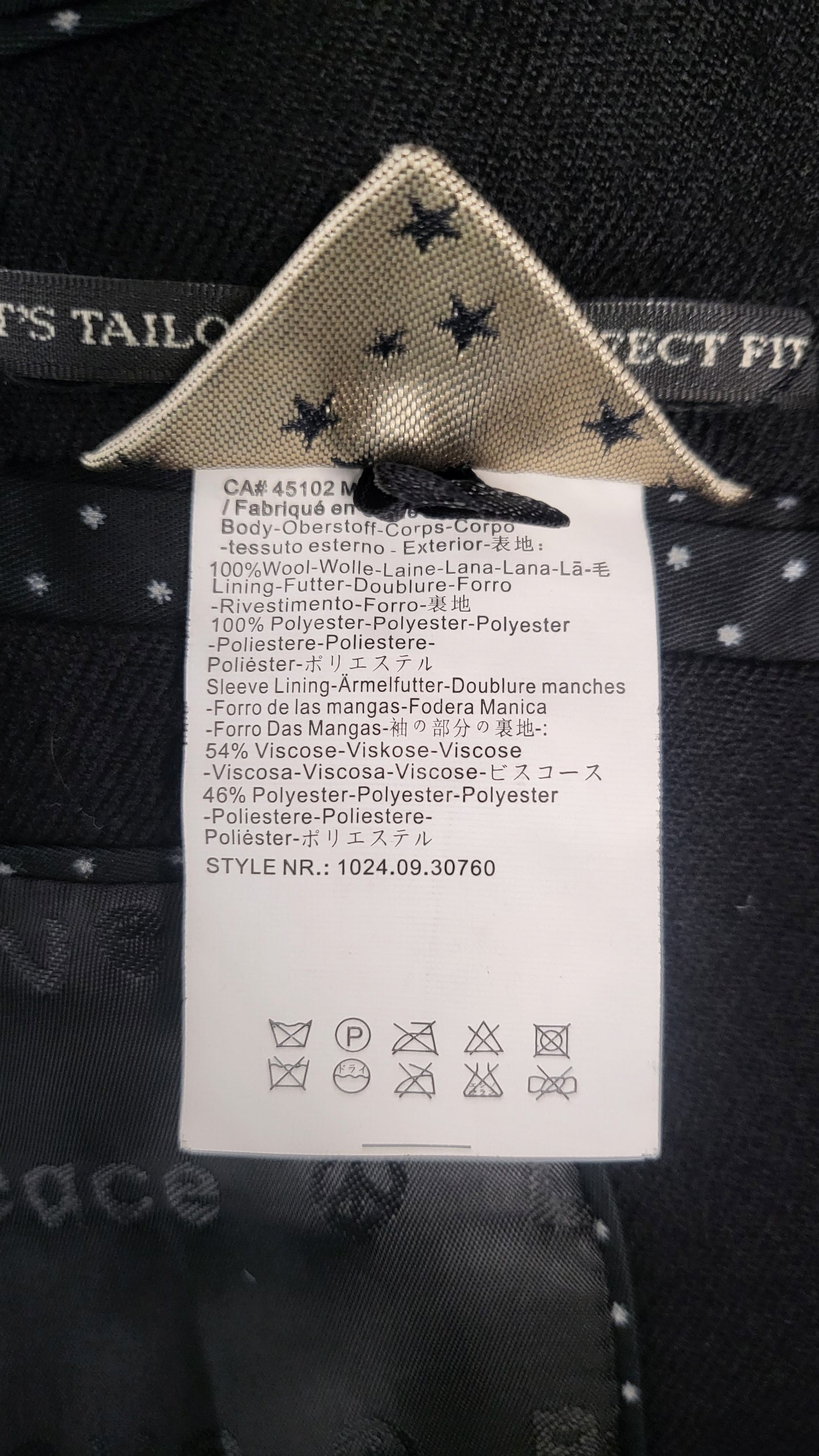 Maison Scotch Black Wool Blazer (8)
