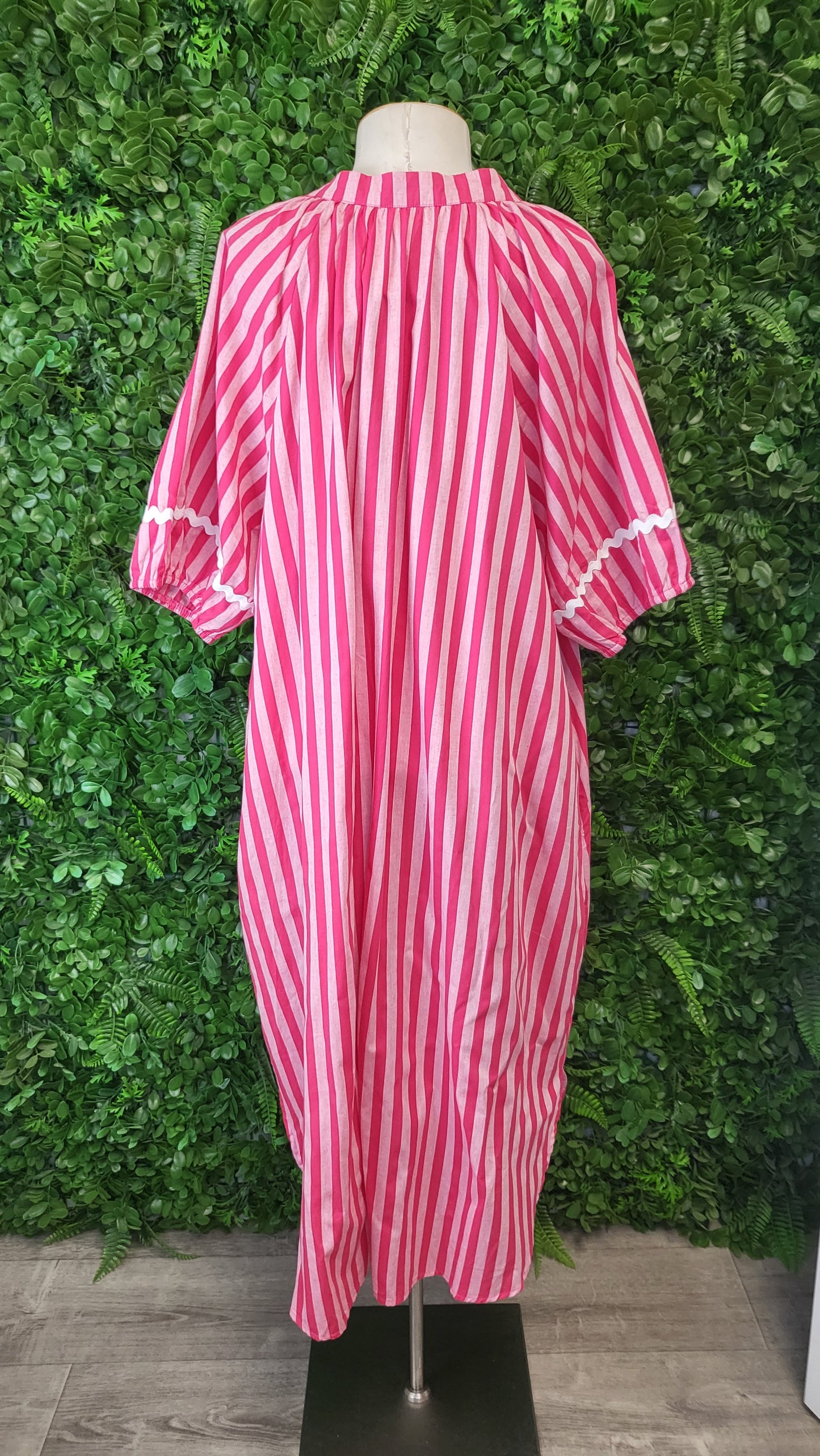 Boho Aus Pink Ric Rac Dress (14-16)
