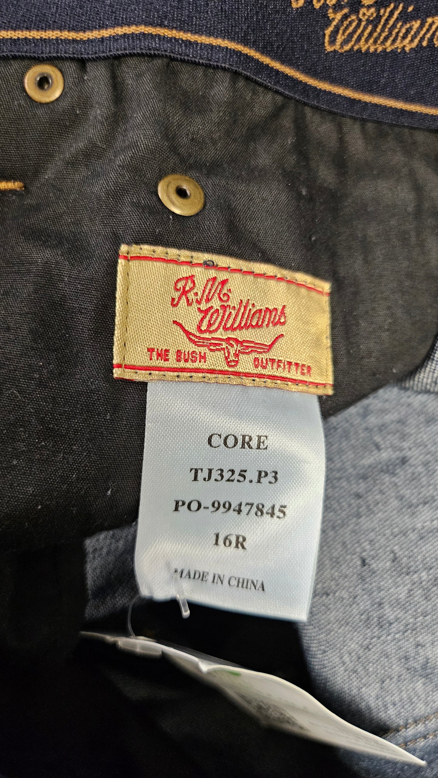 RM Williams Dark Denim Straight Leg Jean (16)