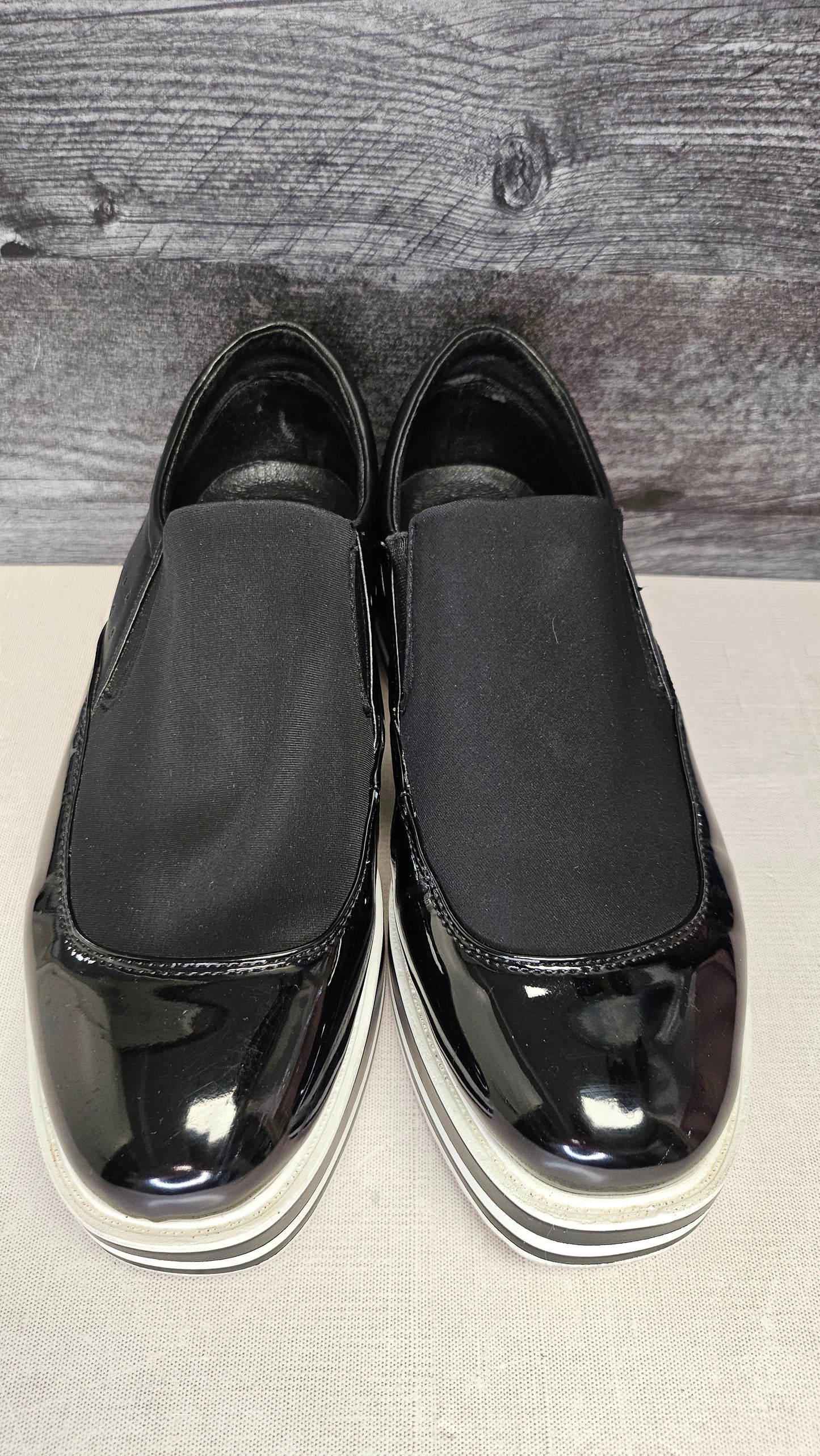 TS Black/White Stacked Slip Ons (41)