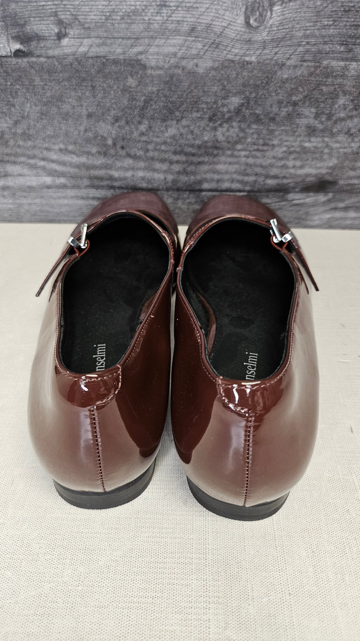 Isabella Anselmi Chocolate Patent Mary Jane (39)