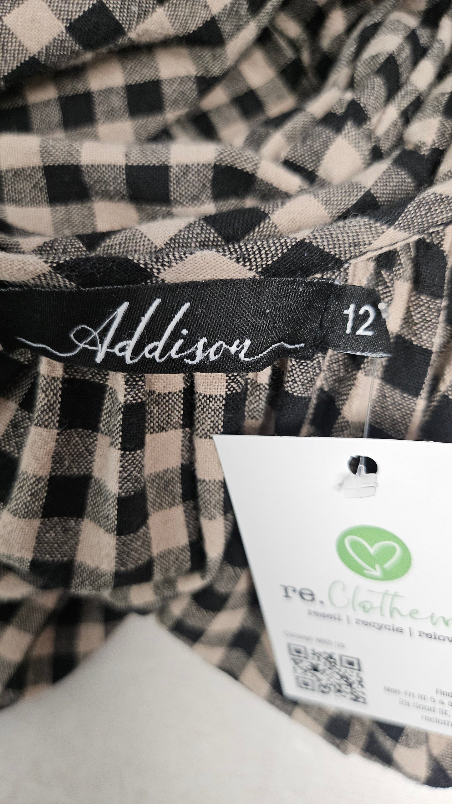 Addison Gingham Wrap Dress (12)