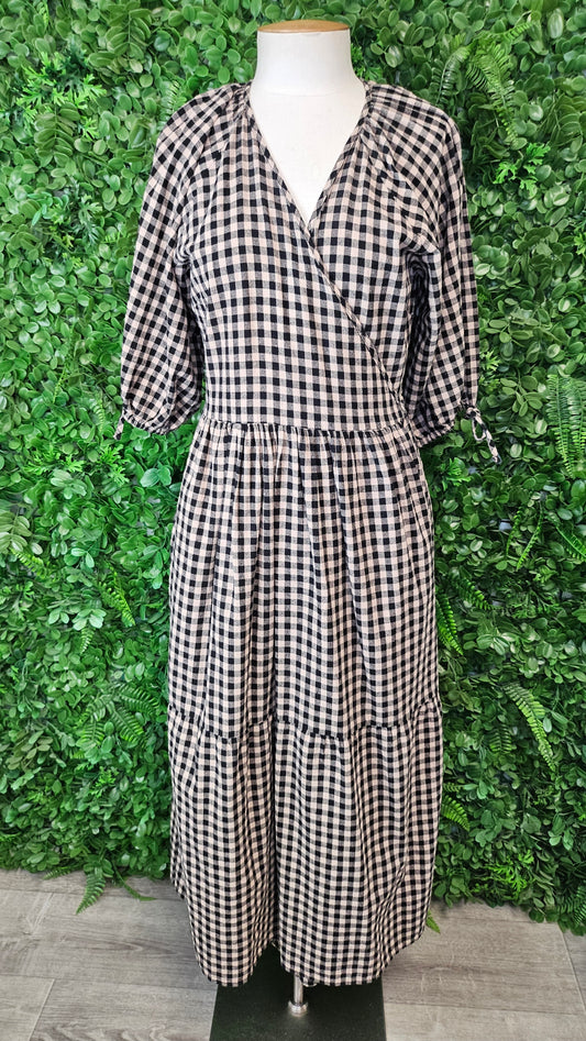 Addison Gingham Wrap Dress (12)