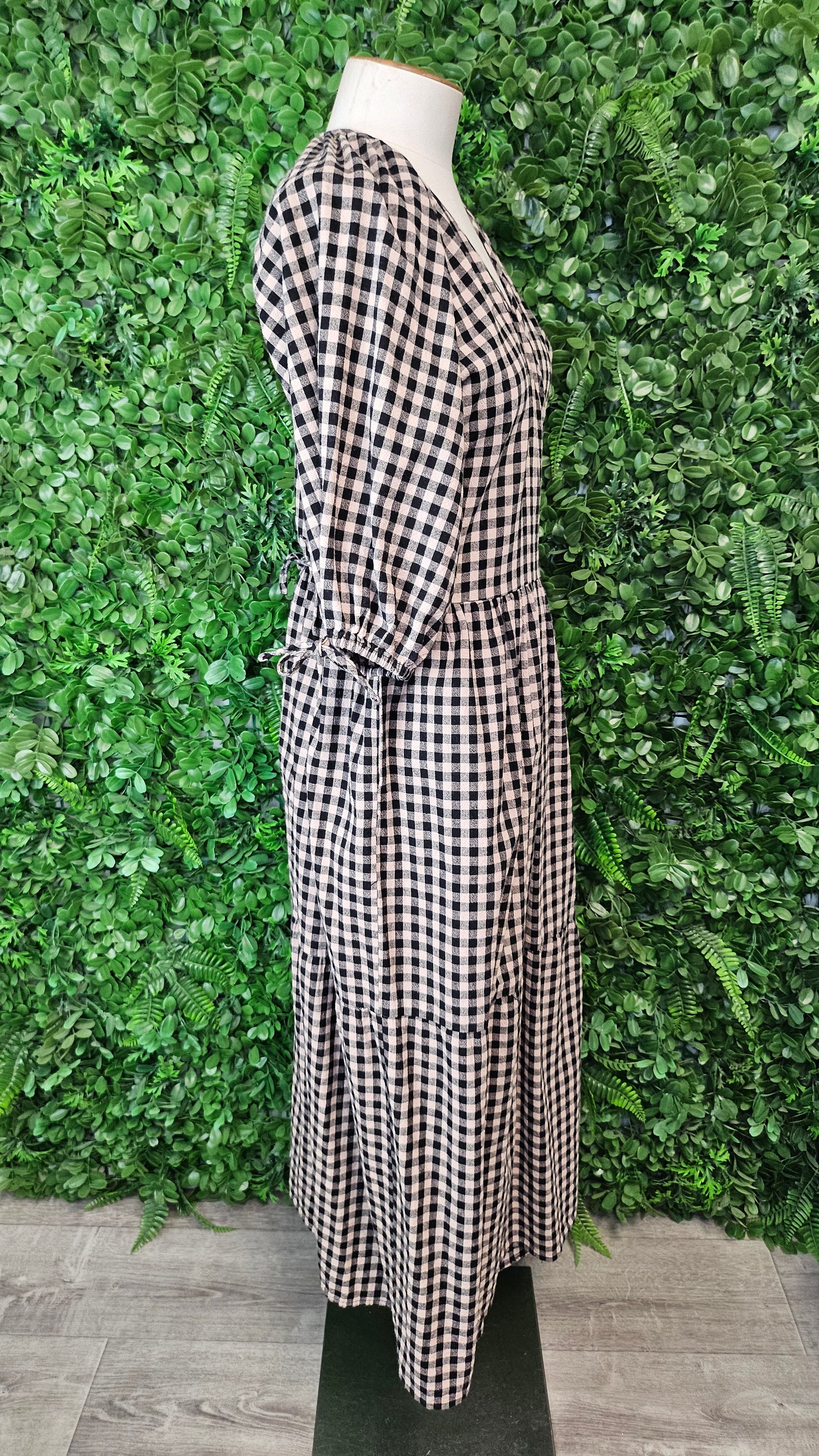 Addison Gingham Wrap Dress (12)