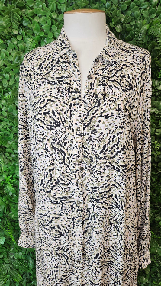 Garcia Print Shirt Dress (10)
