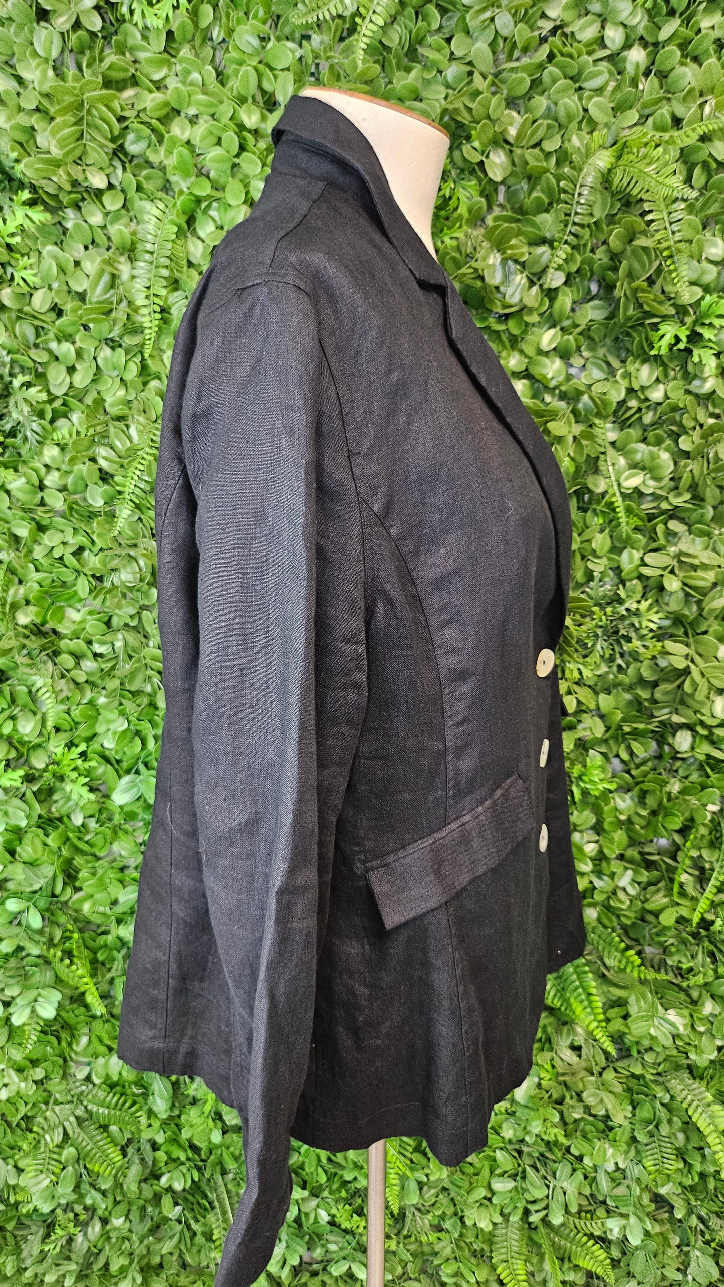 Lordship Linen Black Linen BLazer (16)