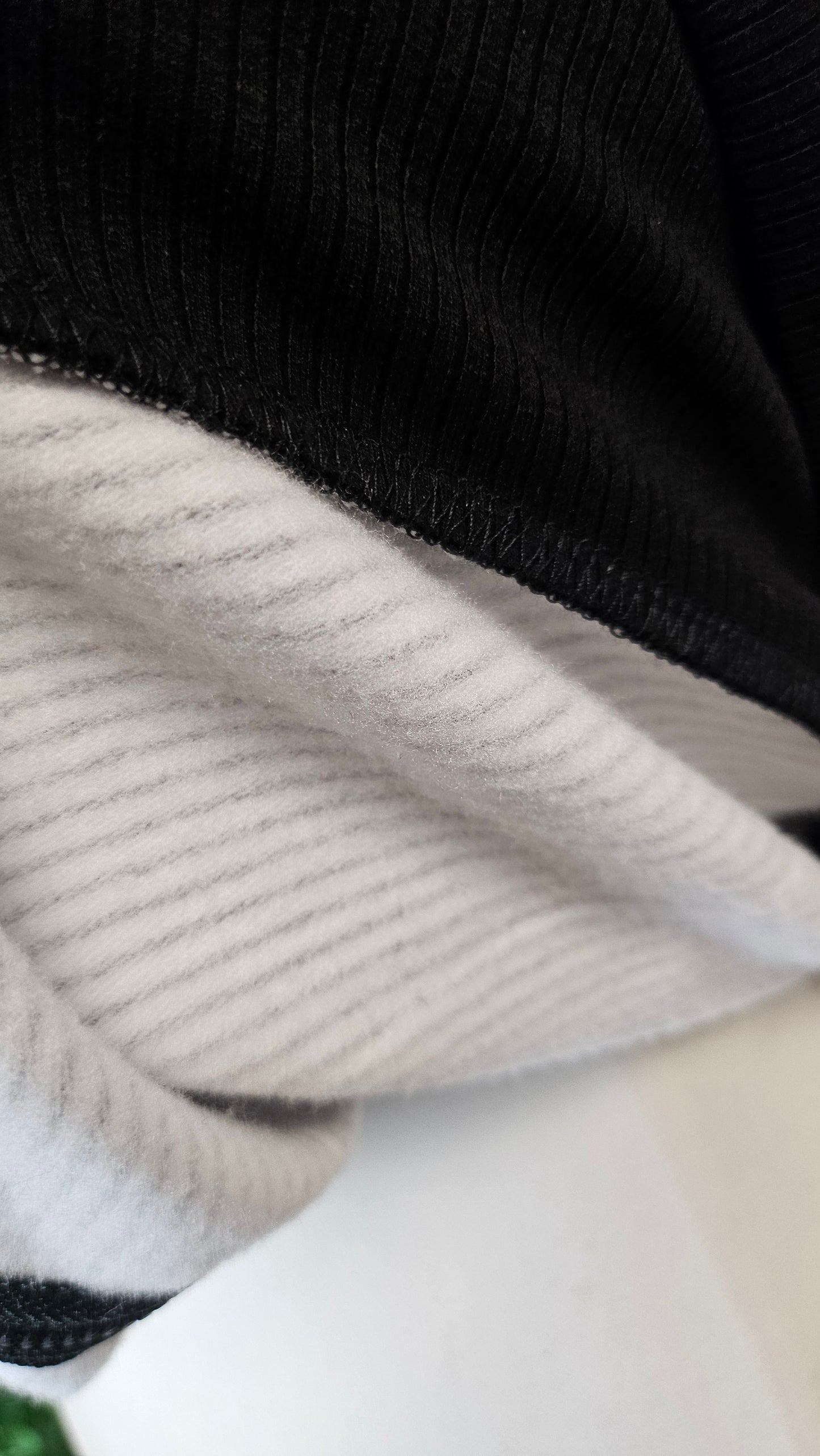 Foil Black/White Stripe Zip Up (12)