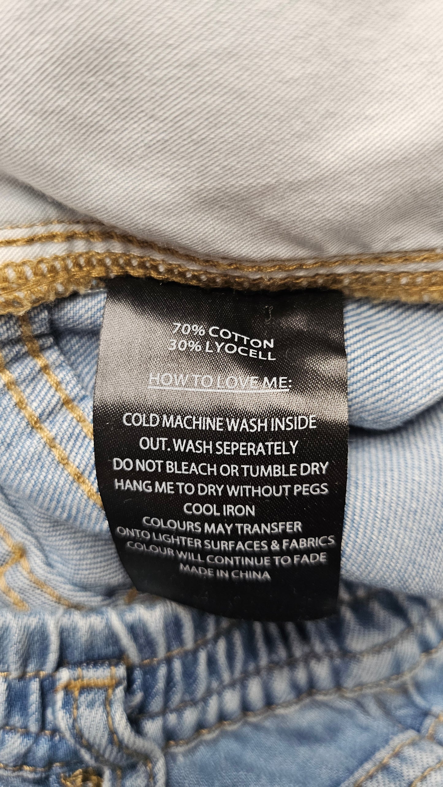 Motto Light Blue Barrel Jeans (14)