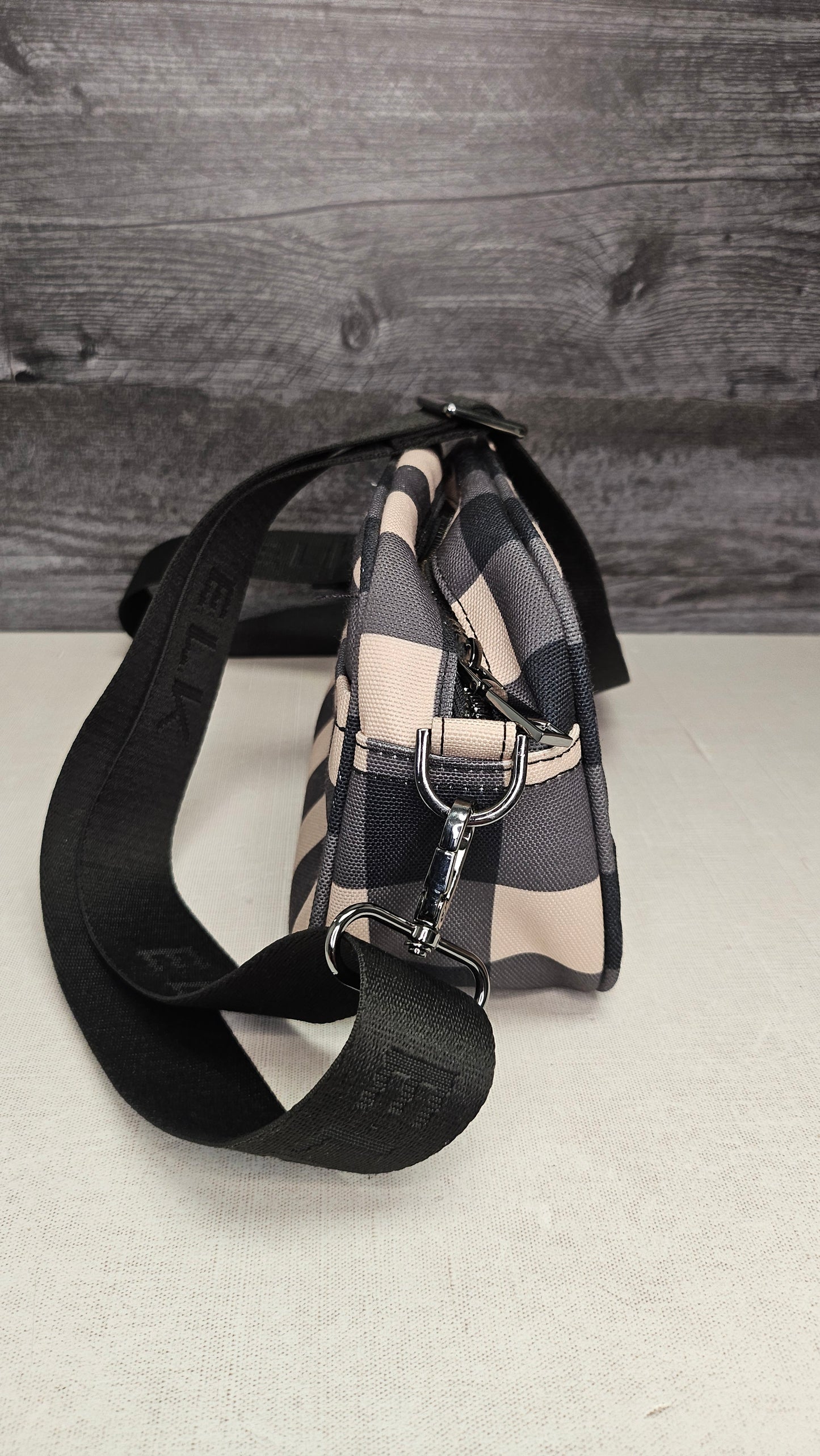 Elk Check Day Bag 23x14x9cm