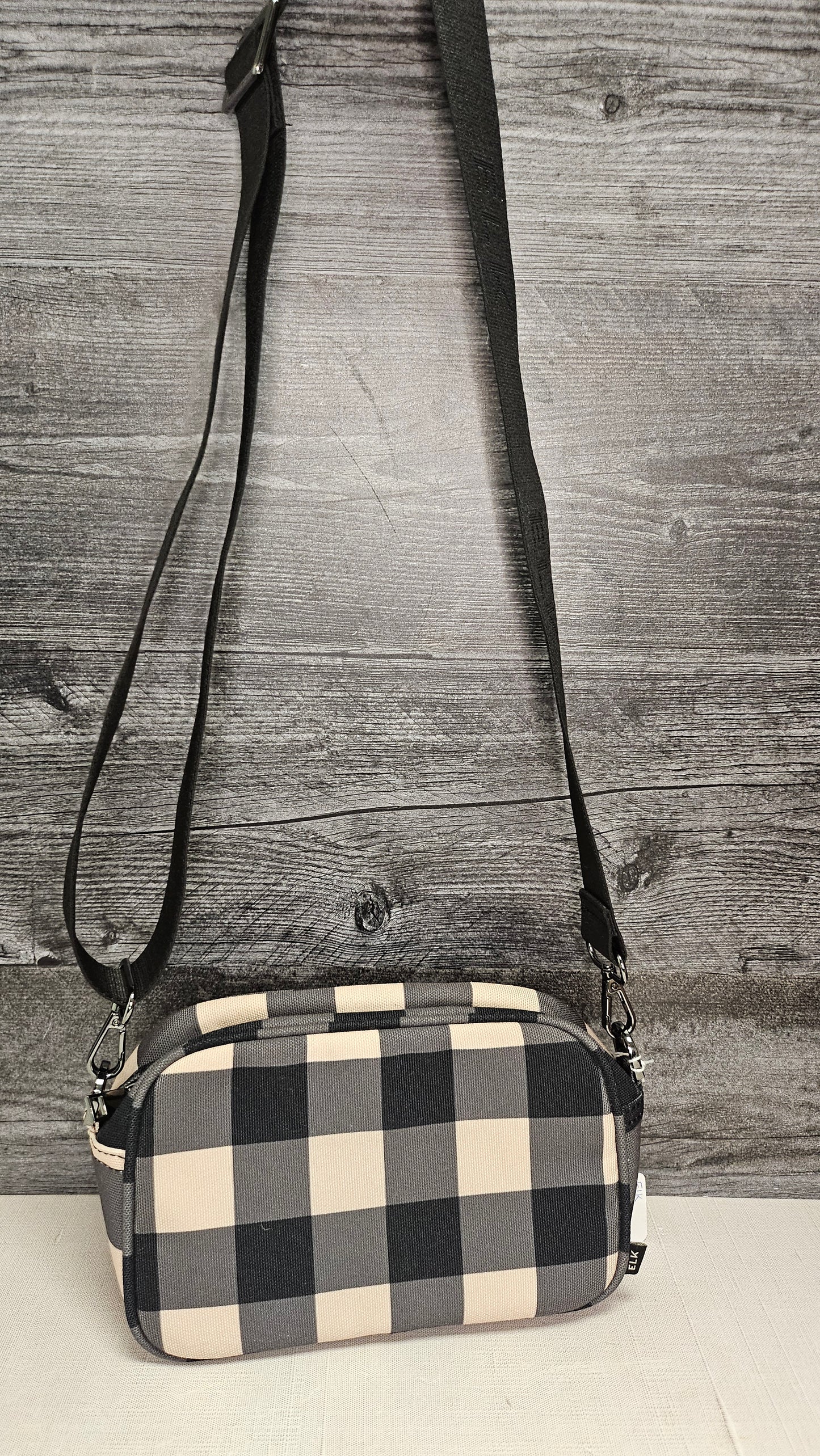 Elk Check Day Bag 23x14x9cm