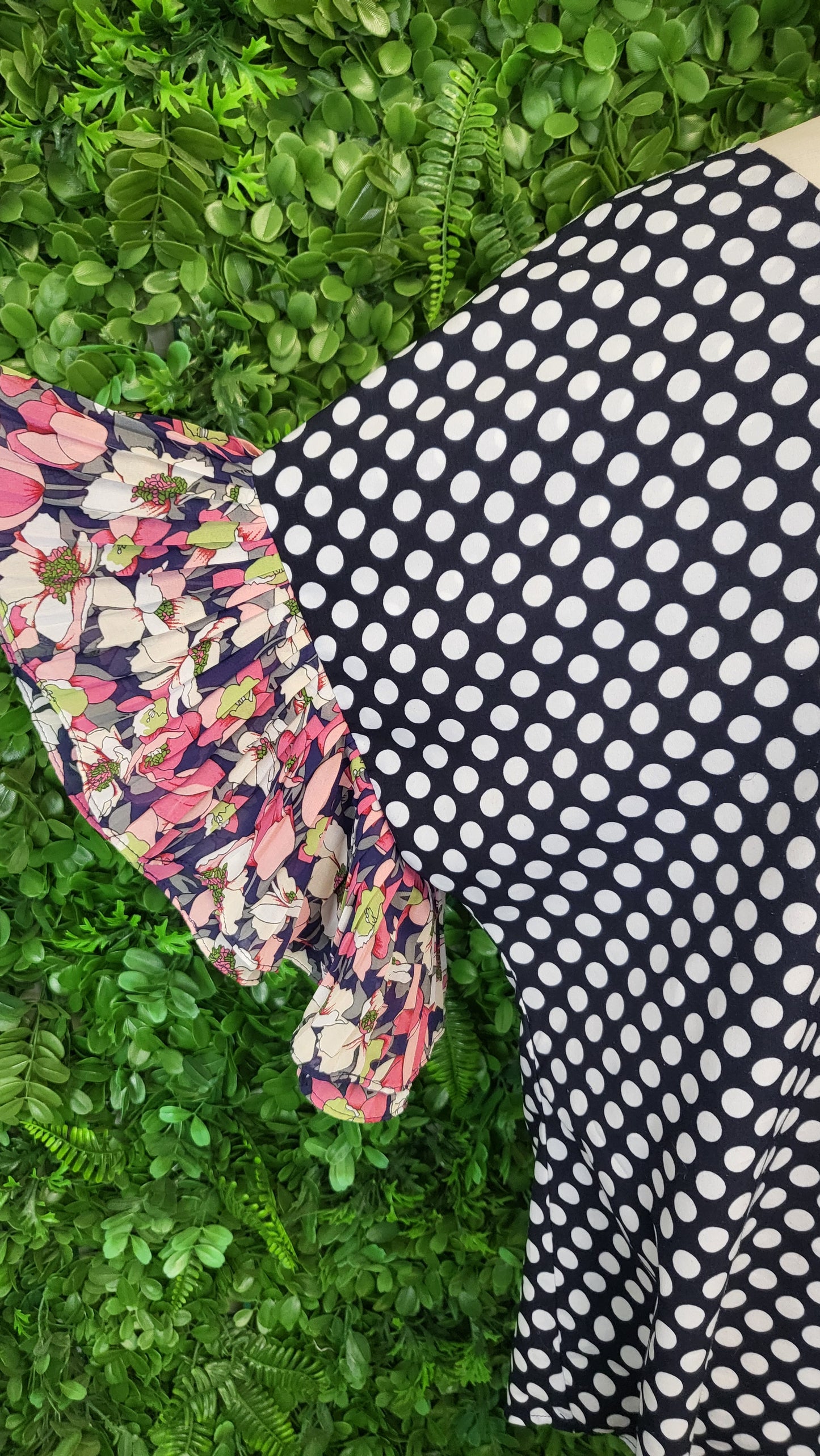 Annah S Print Pleat Sleeve Top (14)