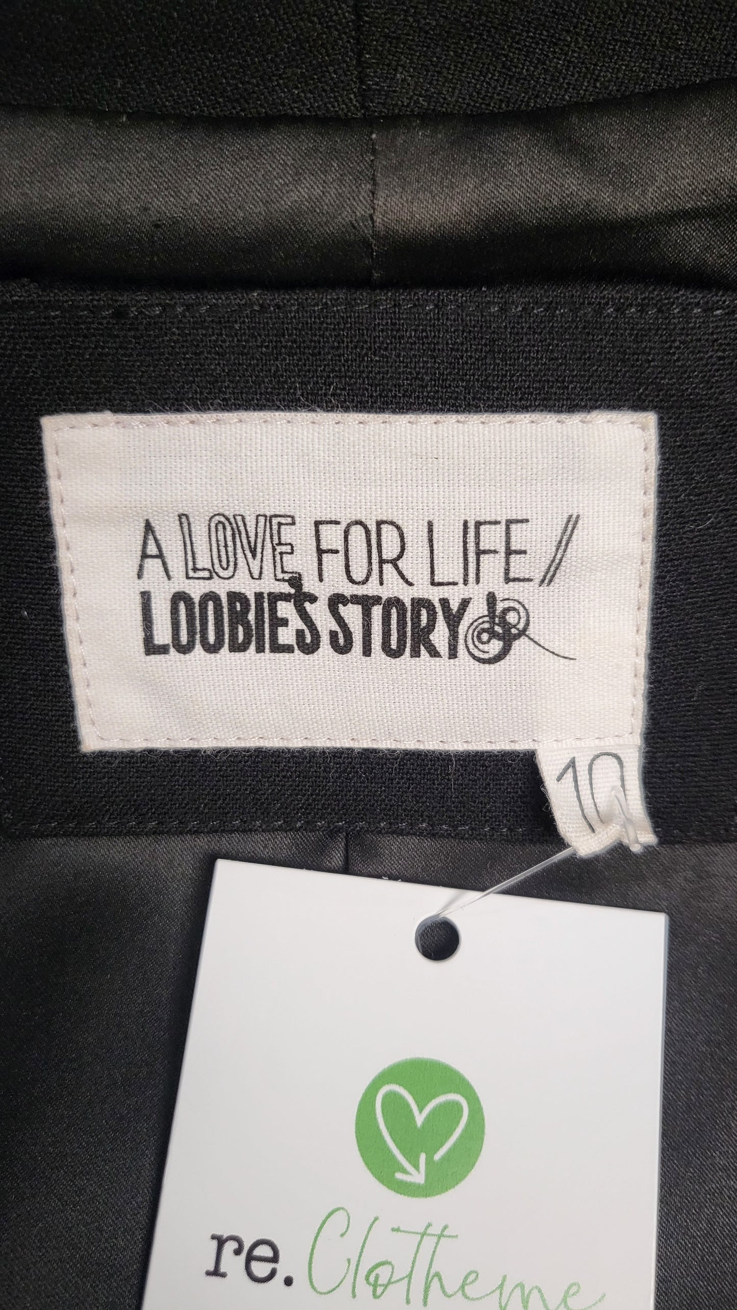 Loobies Story Black Double Lapel Blazer (10)