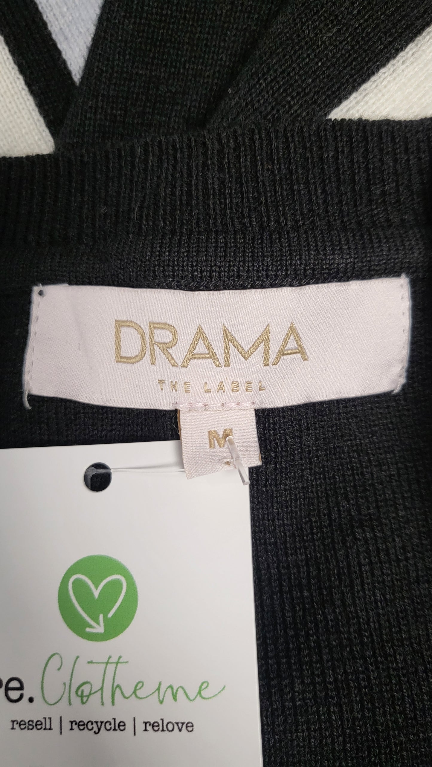Drama The Label Black Splice Knit (12)