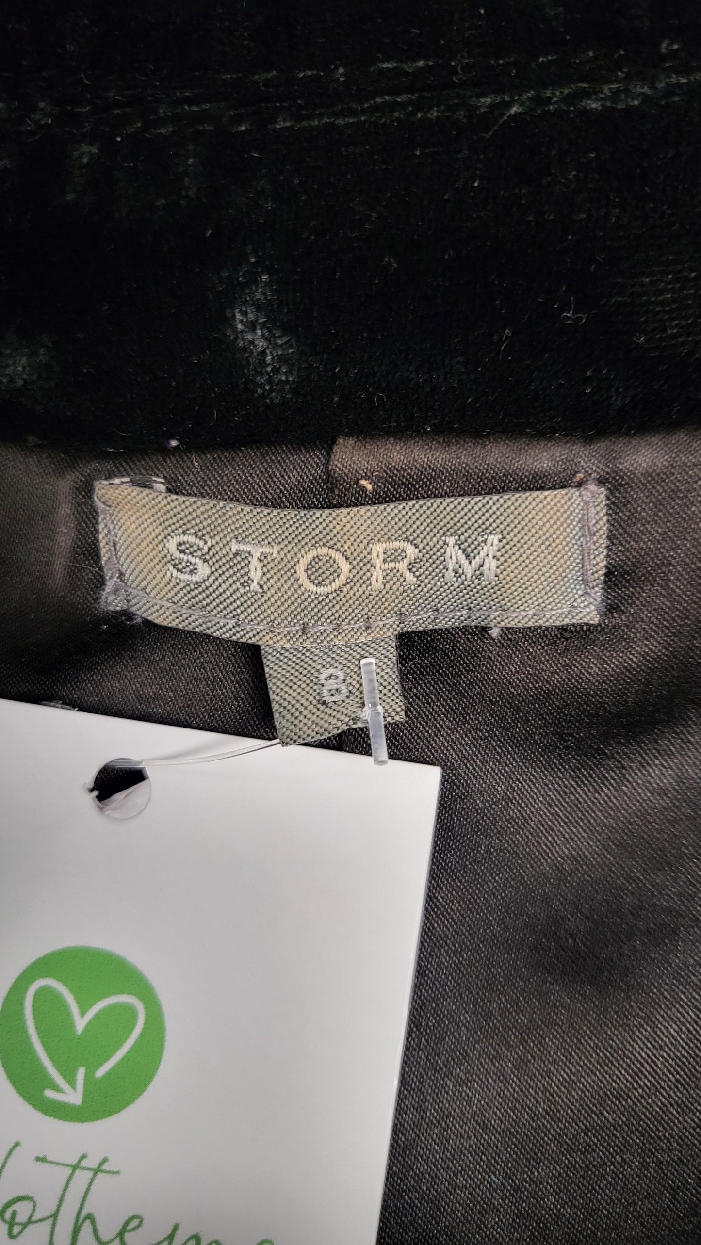 Storm Black Velour Blazer (10)