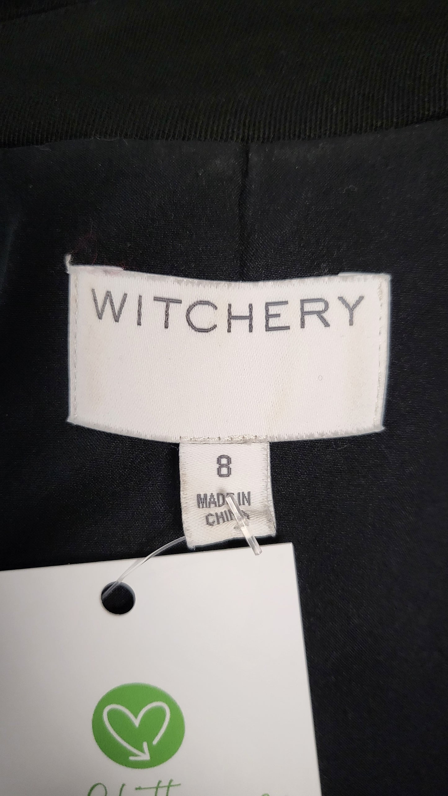 Witchery Black Fitted Biker Vest (8)