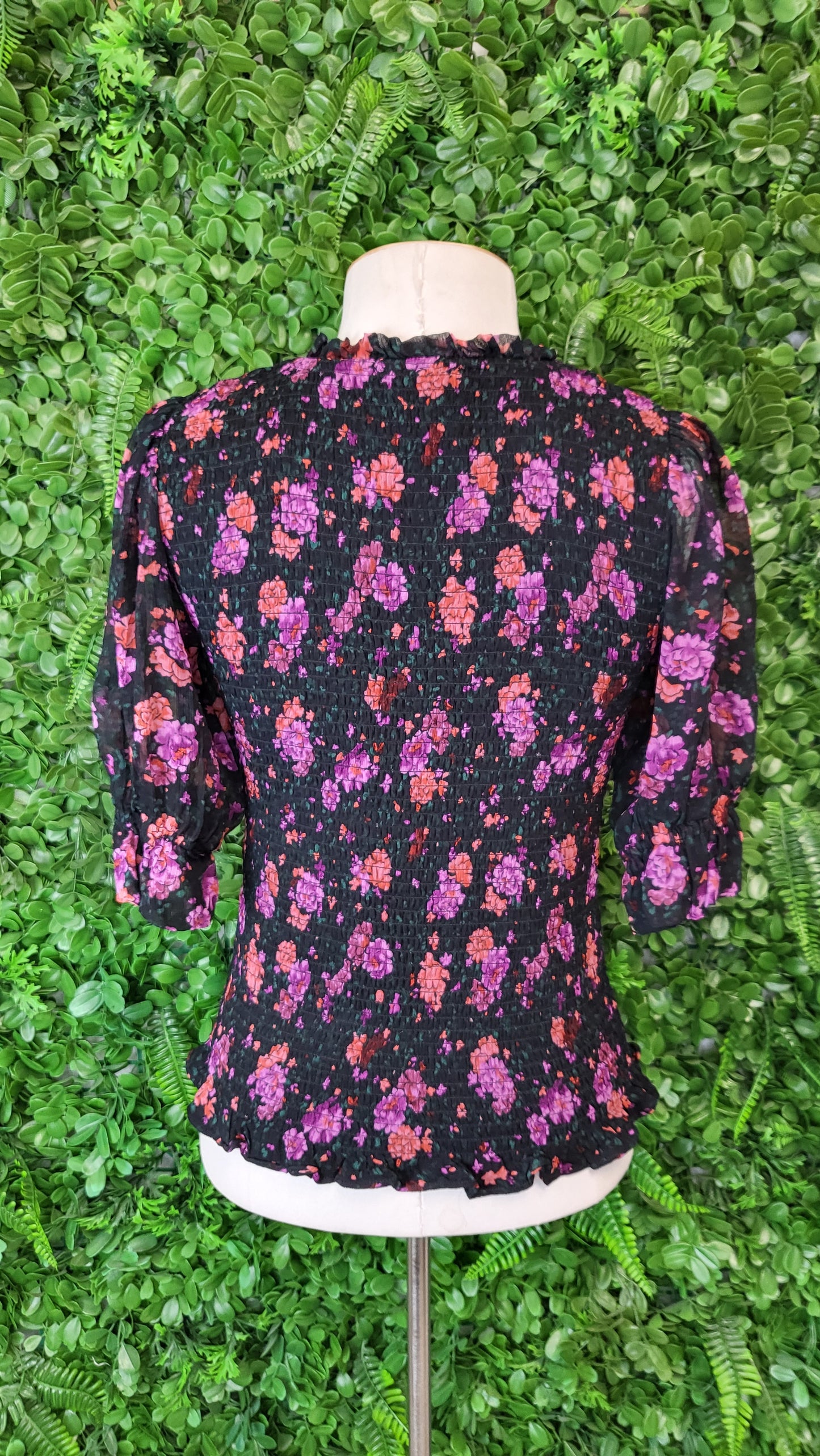 Max Floral Shirred Top (8)