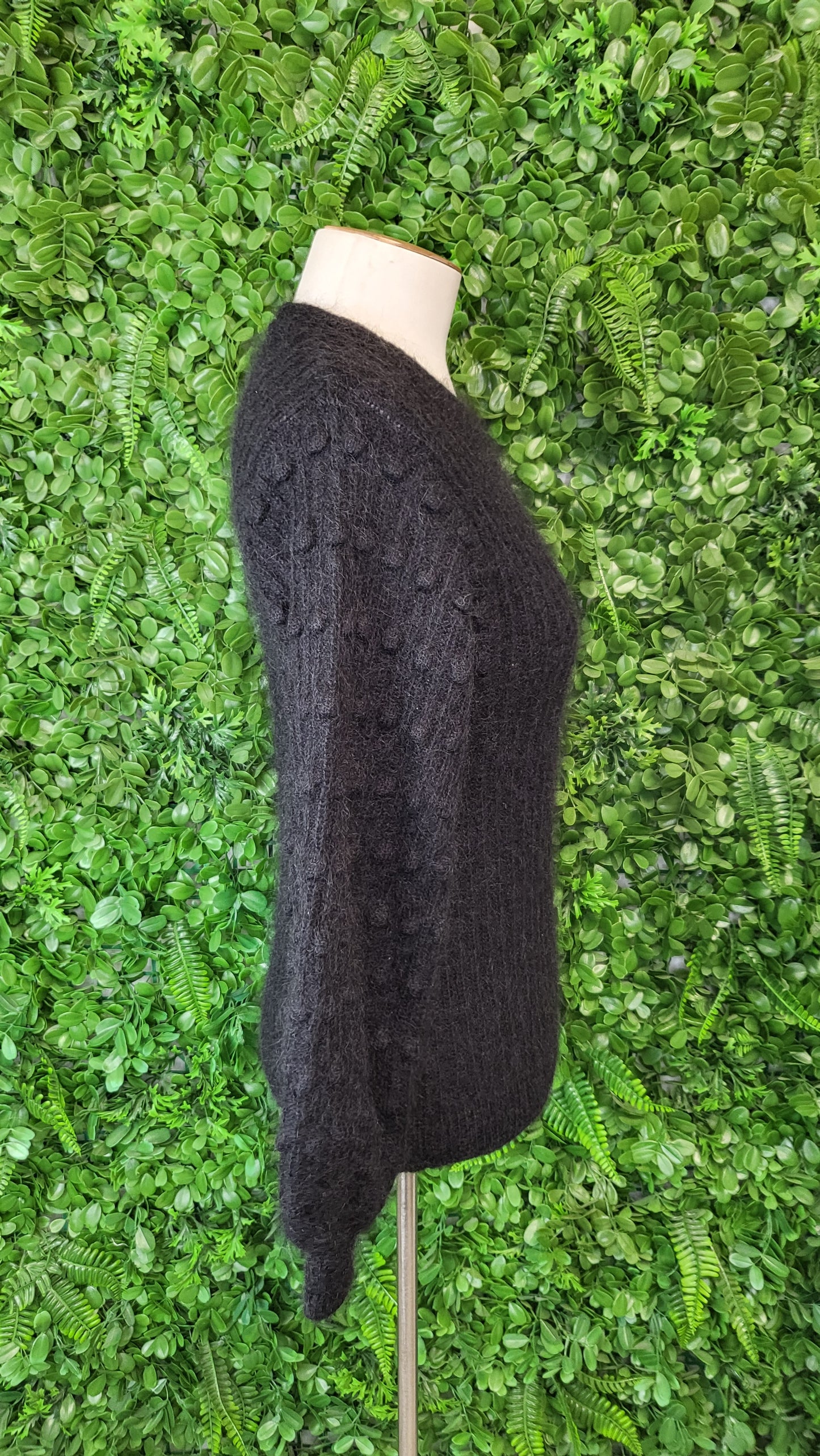 Max Black Mohair Blend Knit (10)
